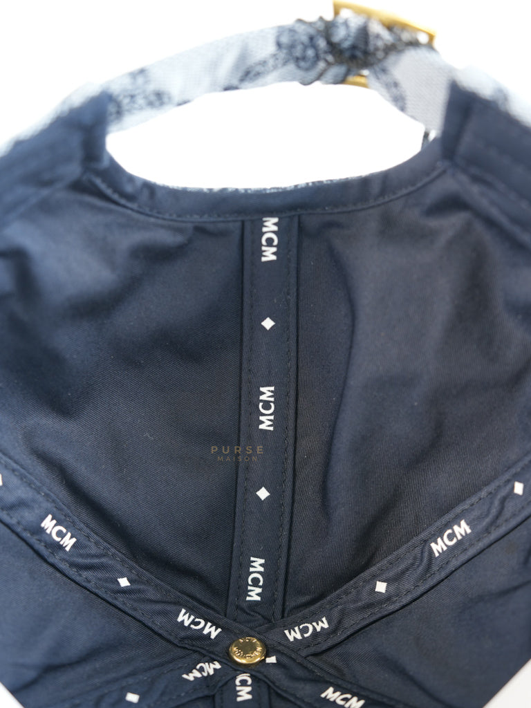 Lauretos Denim Monogram Baseball Cap | Purse Maison Luxury Bags Shop
