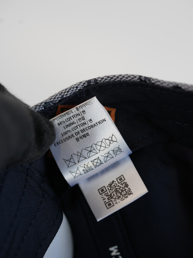 Lauretos Denim Monogram Baseball Cap | Purse Maison Luxury Bags Shop