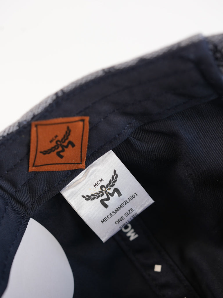 Lauretos Denim Monogram Baseball Cap | Purse Maison Luxury Bags Shop
