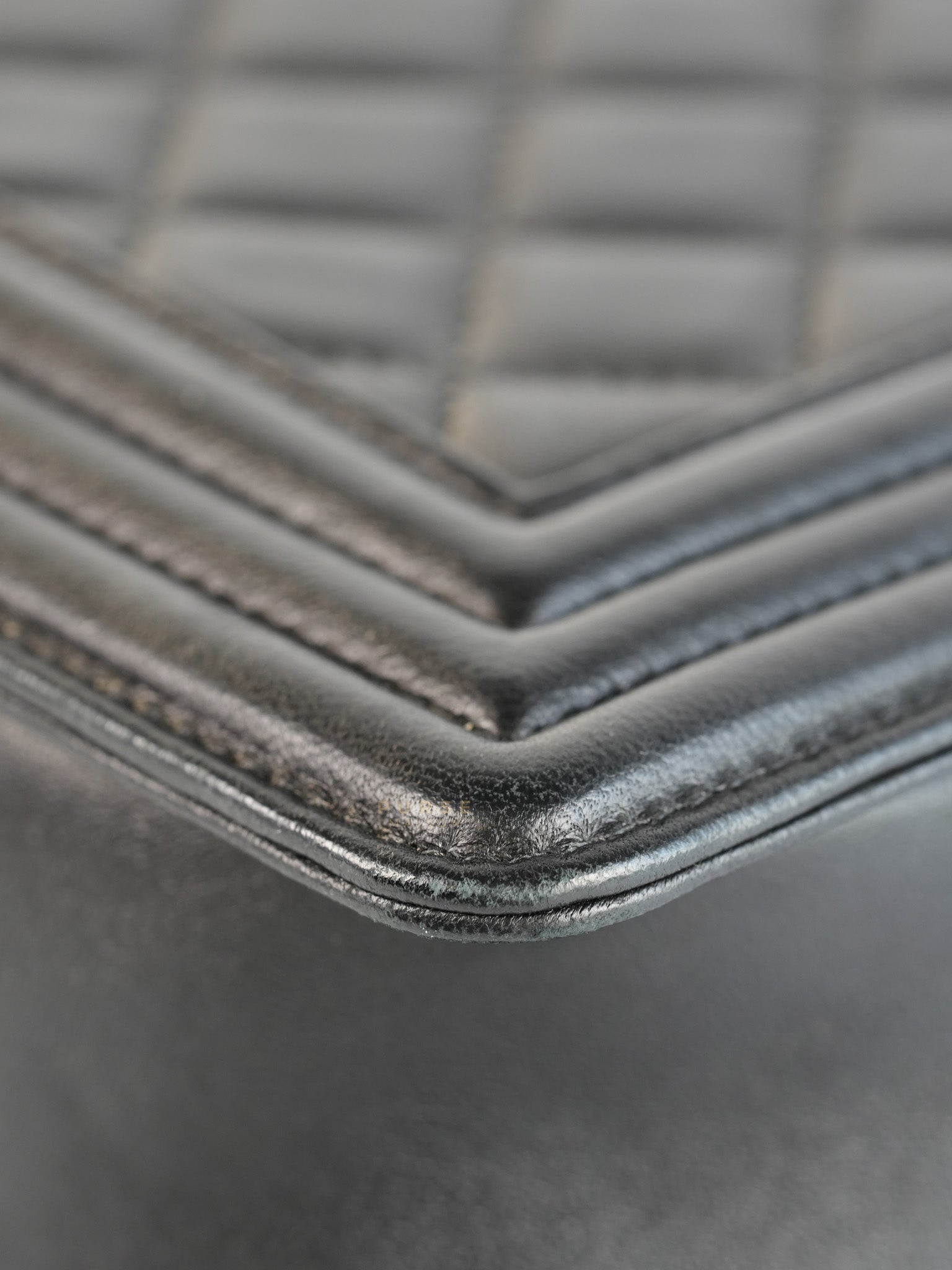 Le Boy New Medium In Black Lambskin Leather Aged Gold Hardware( Series 23) | Purse Maison Luxury Bags Shop