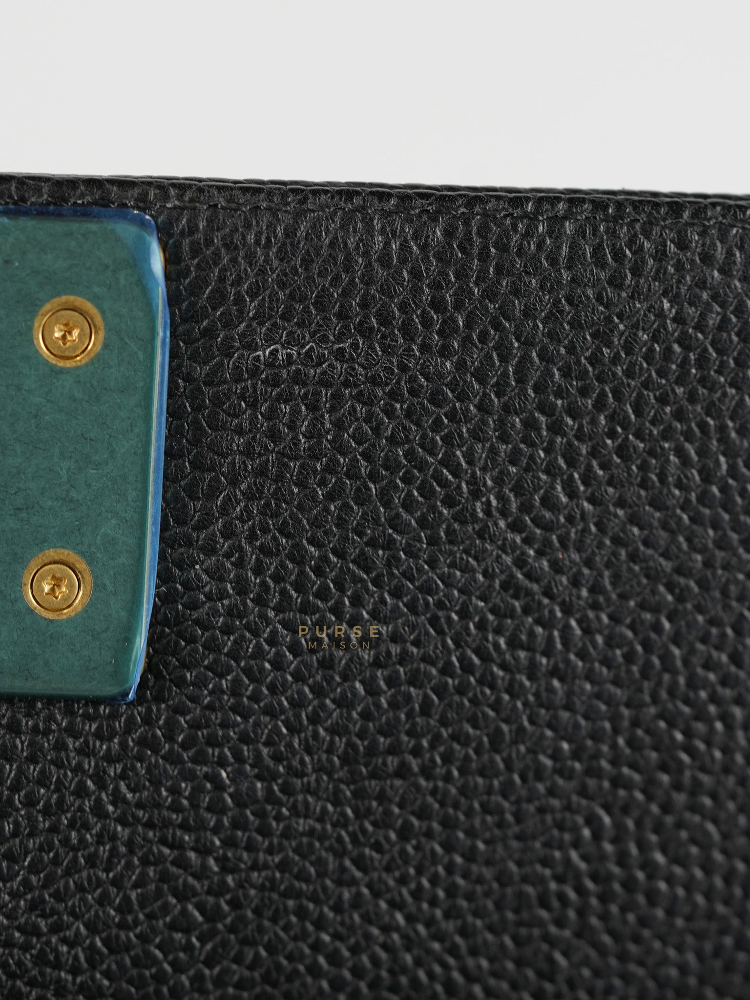 Le Boy Old Medium in Black Quilted Caviar Leather & Aged Gold Hardware (Series 23) | Purse Maison Luxury Bags Shop