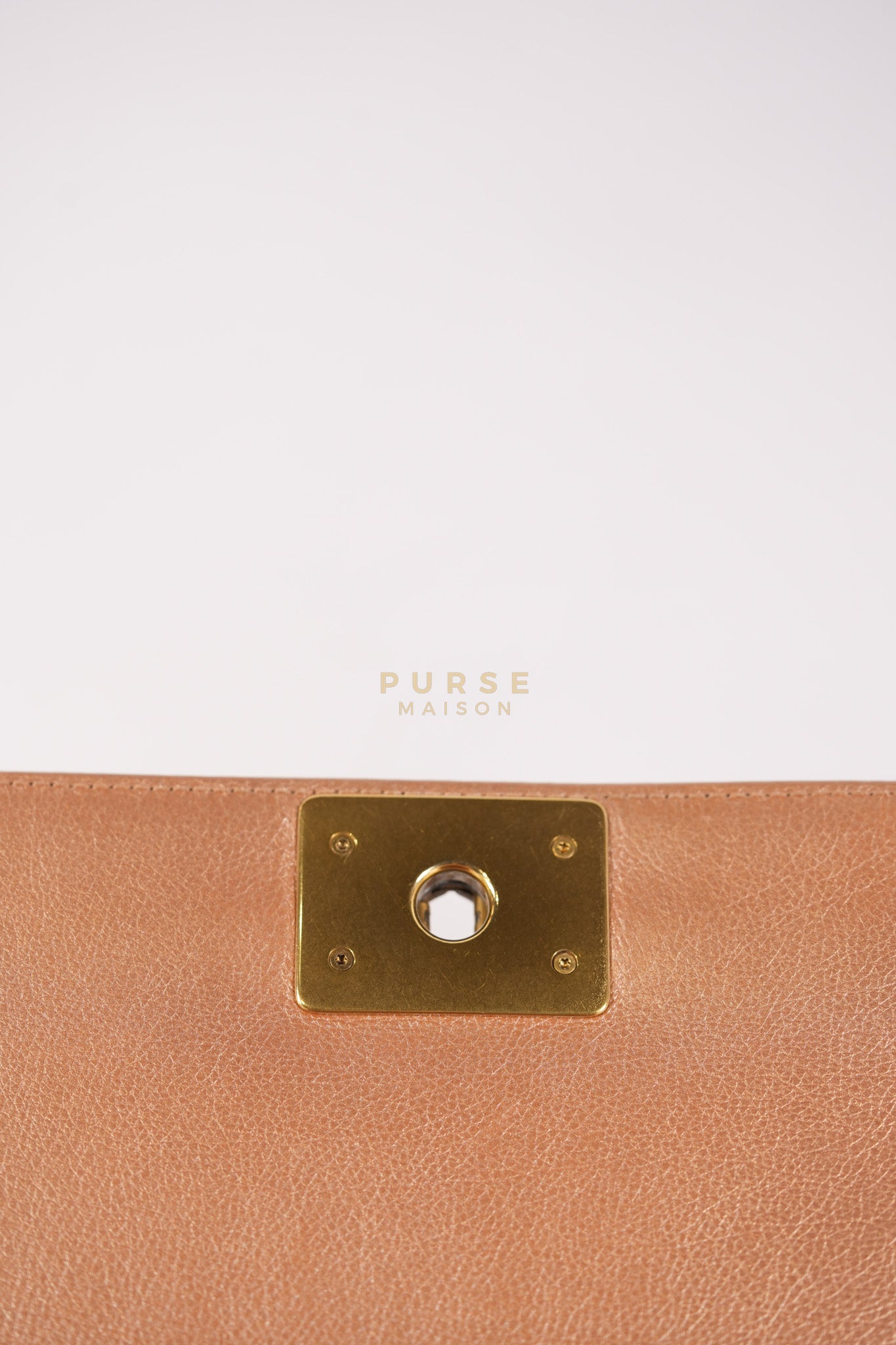 Le Boy Old Medium in Metallic Bronze Quilted Calfskin Leather and Gold Hardware Series 20 | Purse Maison Luxury Bags Shop