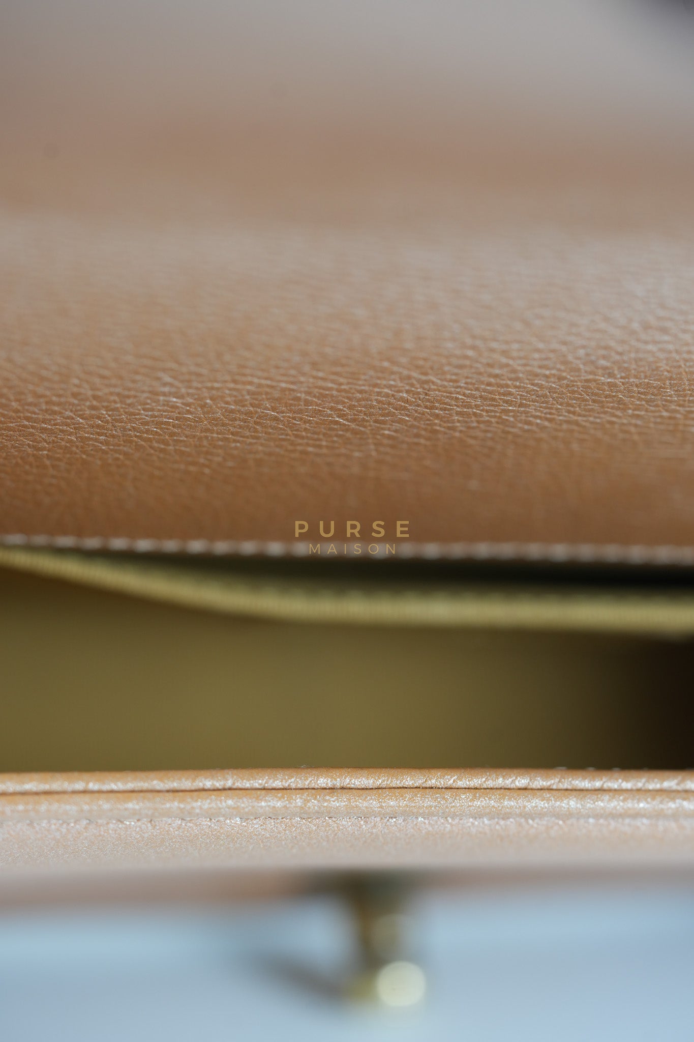 Le Boy Old Medium in Metallic Bronze Quilted Calfskin Leather and Gold Hardware Series 20 | Purse Maison Luxury Bags Shop