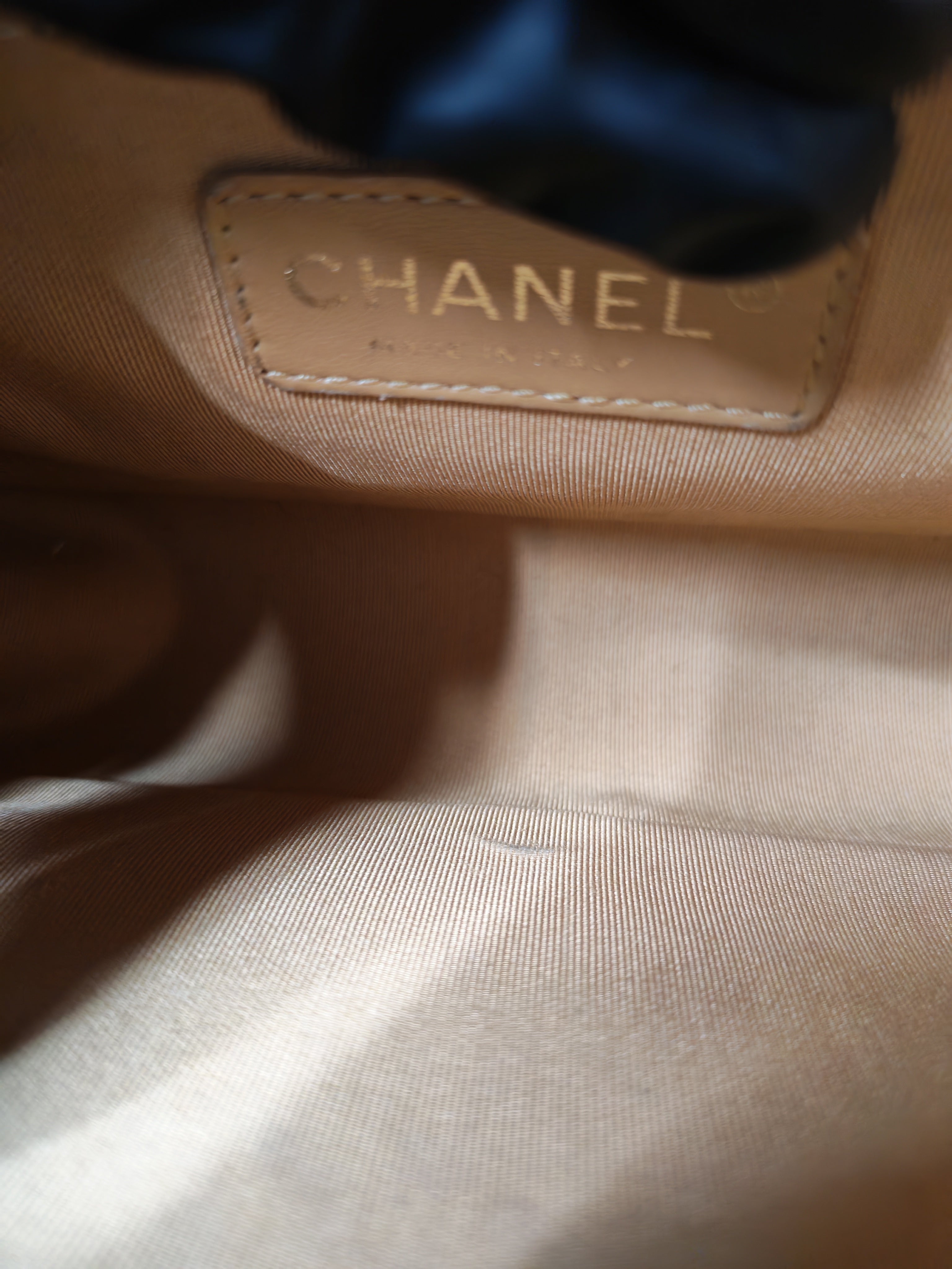 Le Boy Old Medium in Metallic Bronze Quilted Calfskin Leather and Gold Hardware Series 20 | Purse Maison Luxury Bags Shop