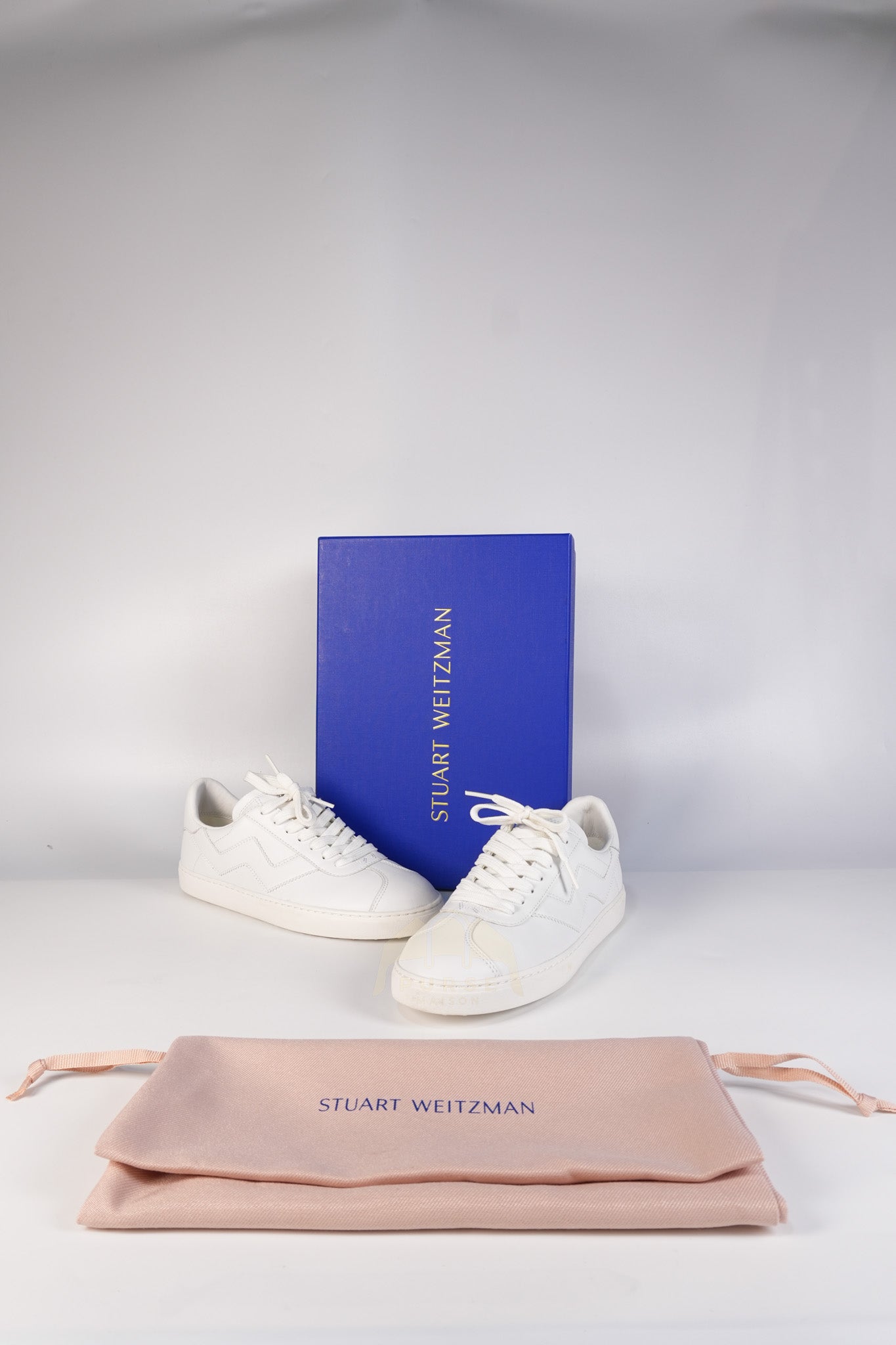 Leather White Sneakers 36.5 EU(23.3 cm) | Purse Maison Luxury Bags Shop
