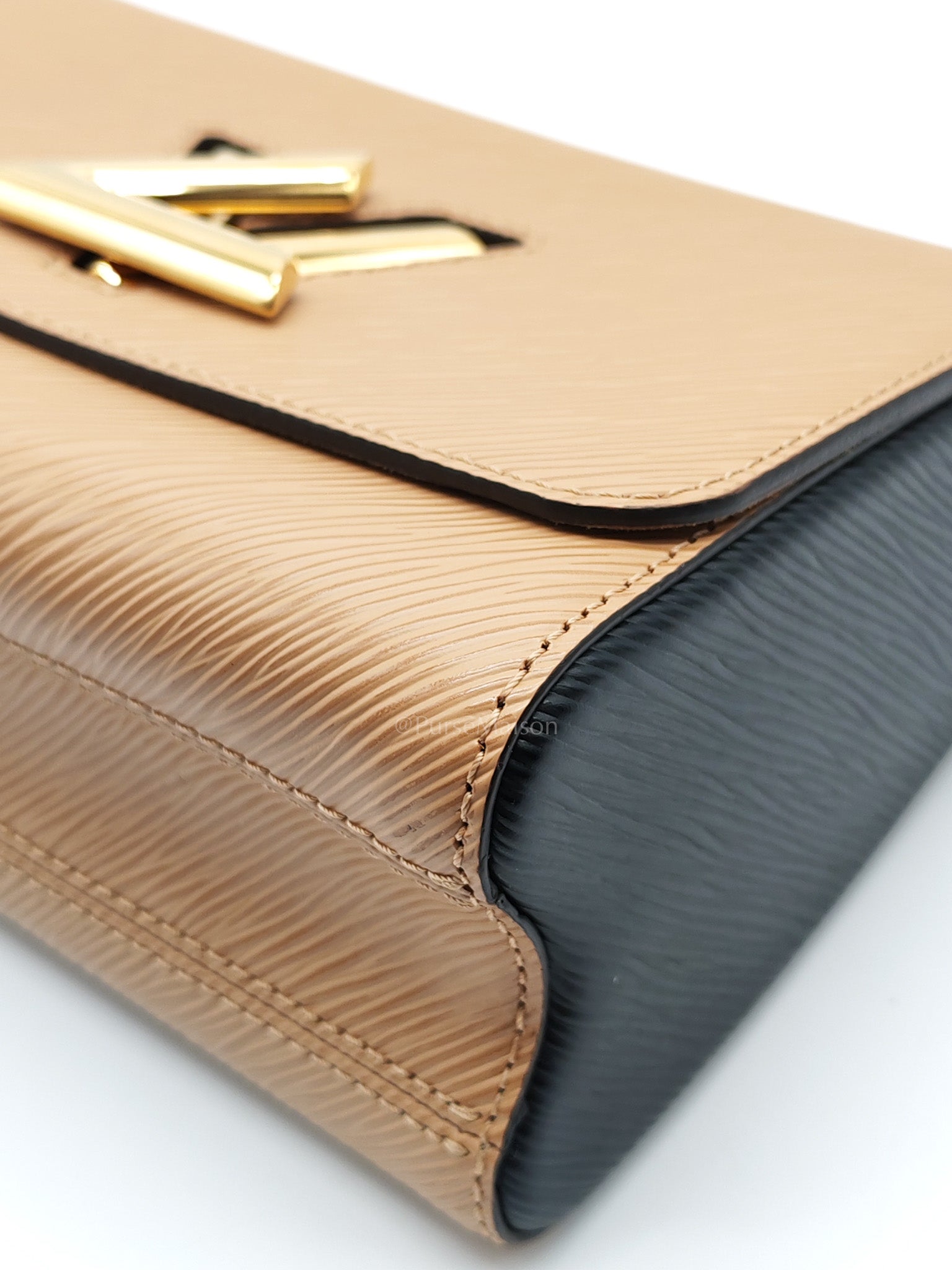 Twist MM Tri-color Epi Leather Crossbody Bag (Date Code: SR4149)