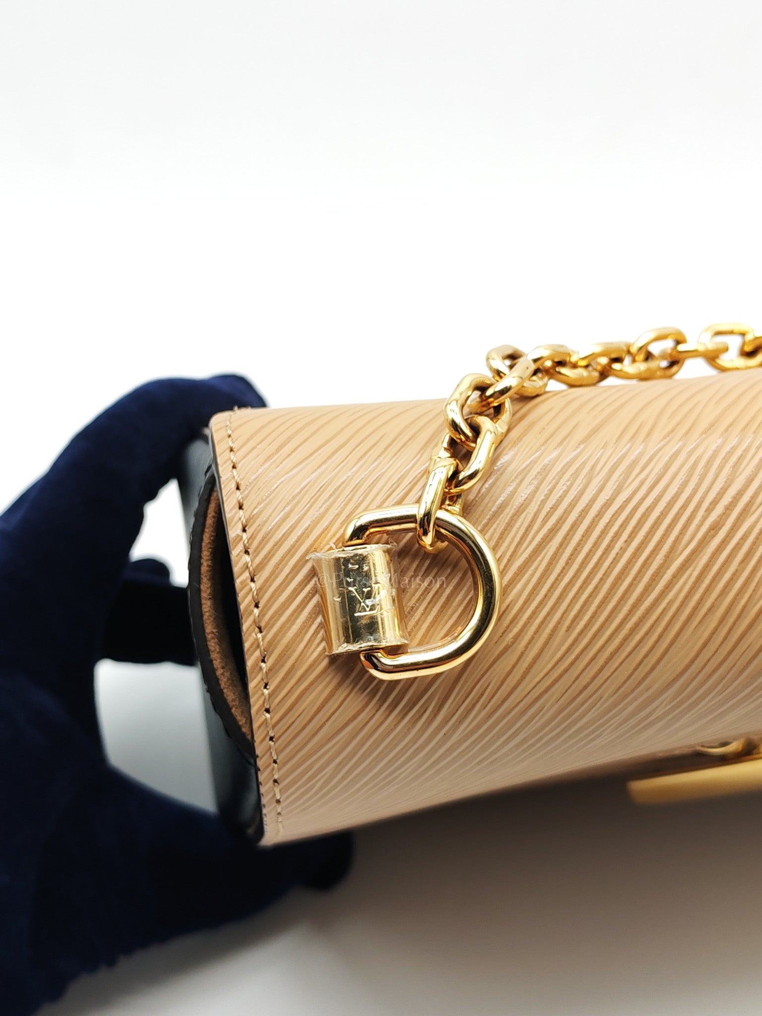 Twist MM Tri-color Epi Leather Crossbody Bag (Date Code: SR4149)