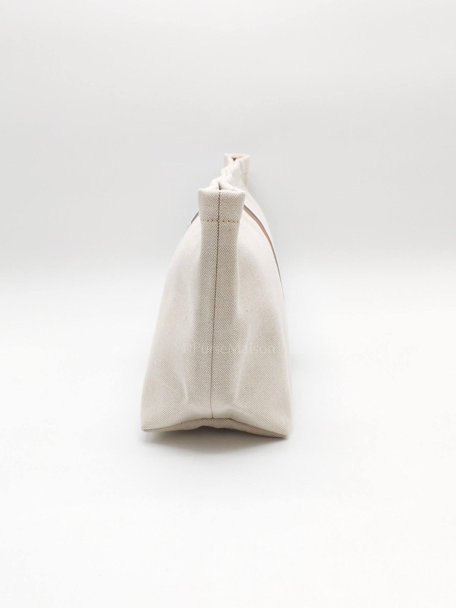 Necessaire Pouch in Linen and Cotton Bag Organizer