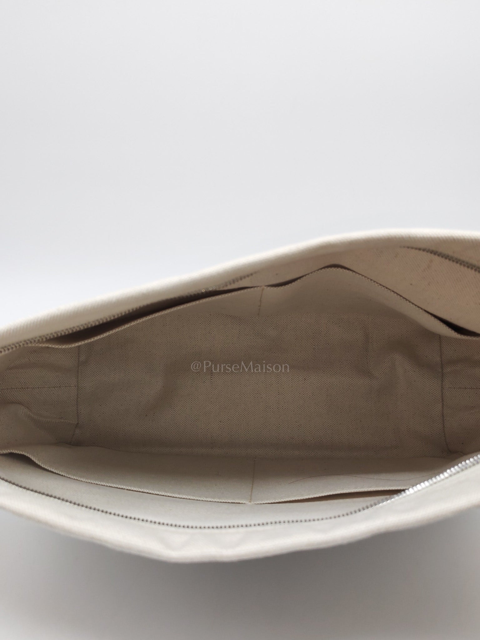 Necessaire Pouch in Linen and Cotton Bag Organizer