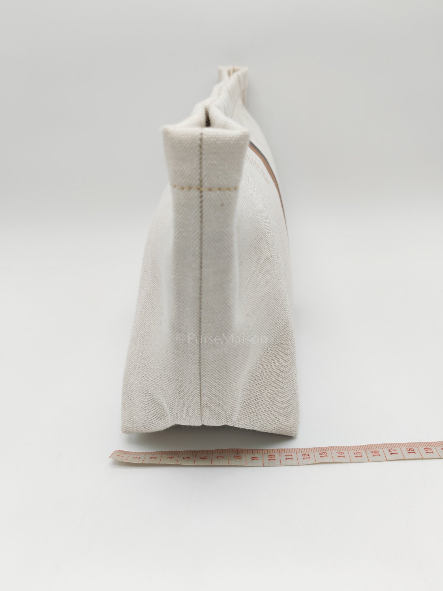 Necessaire Pouch in Linen and Cotton Bag Organizer