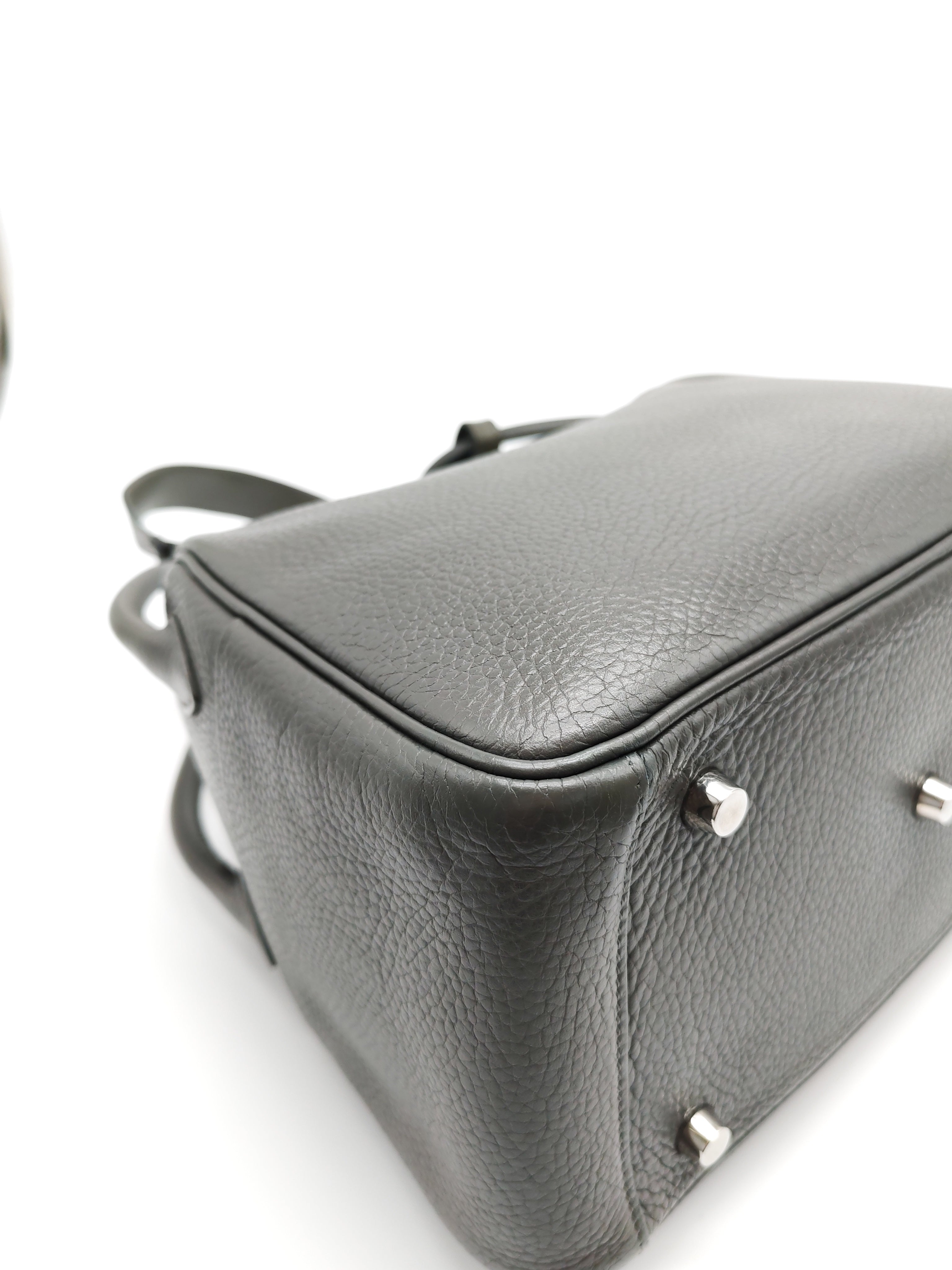 Lindy 26 Etain in Clemance Leather and Palladium Hardware Stamp X (2016) | Purse Maison Luxury Bags Shop