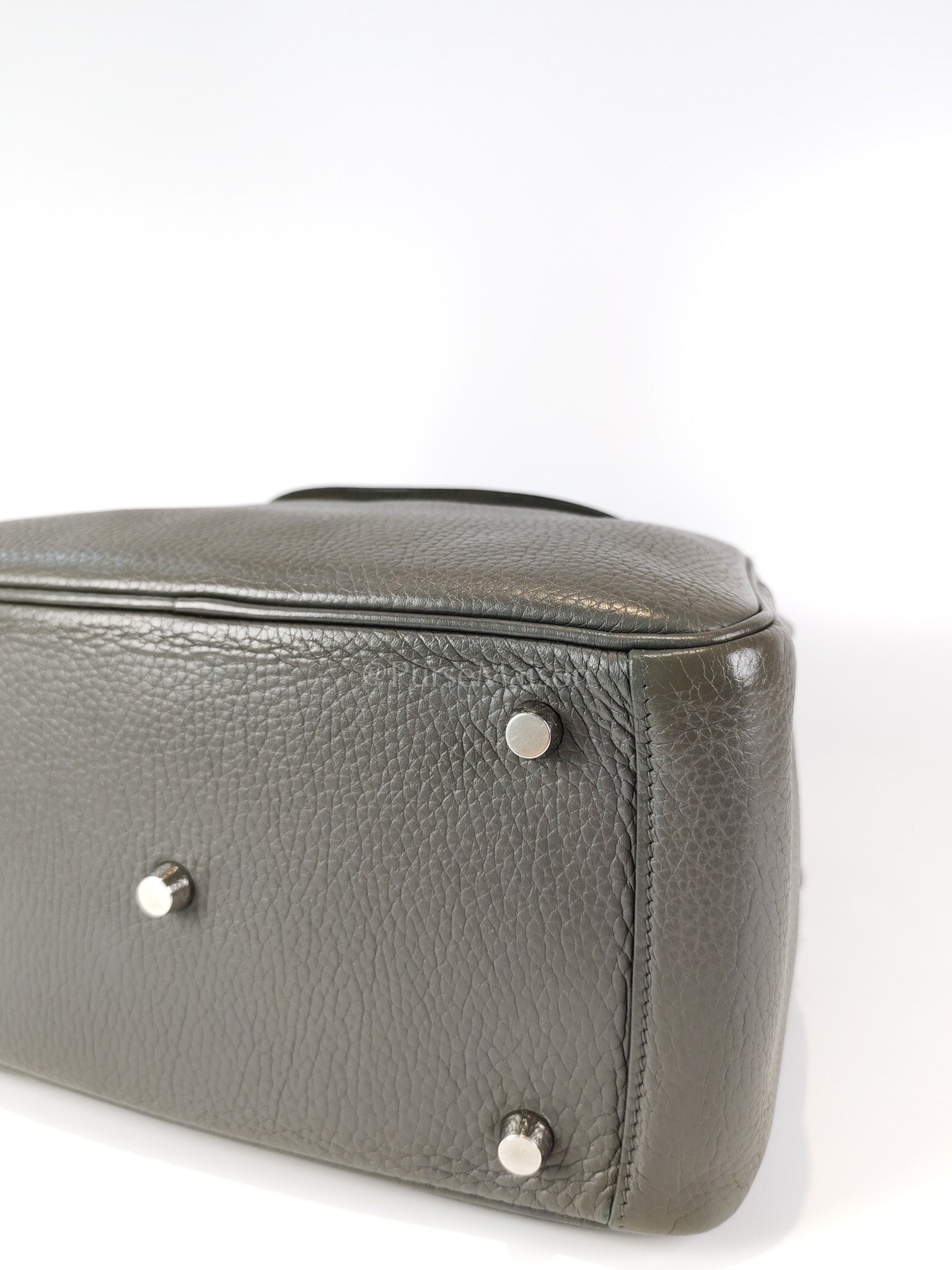 Lindy 26 Etain in Clemance Leather and Palladium Hardware Stamp X (2016) | Purse Maison Luxury Bags Shop