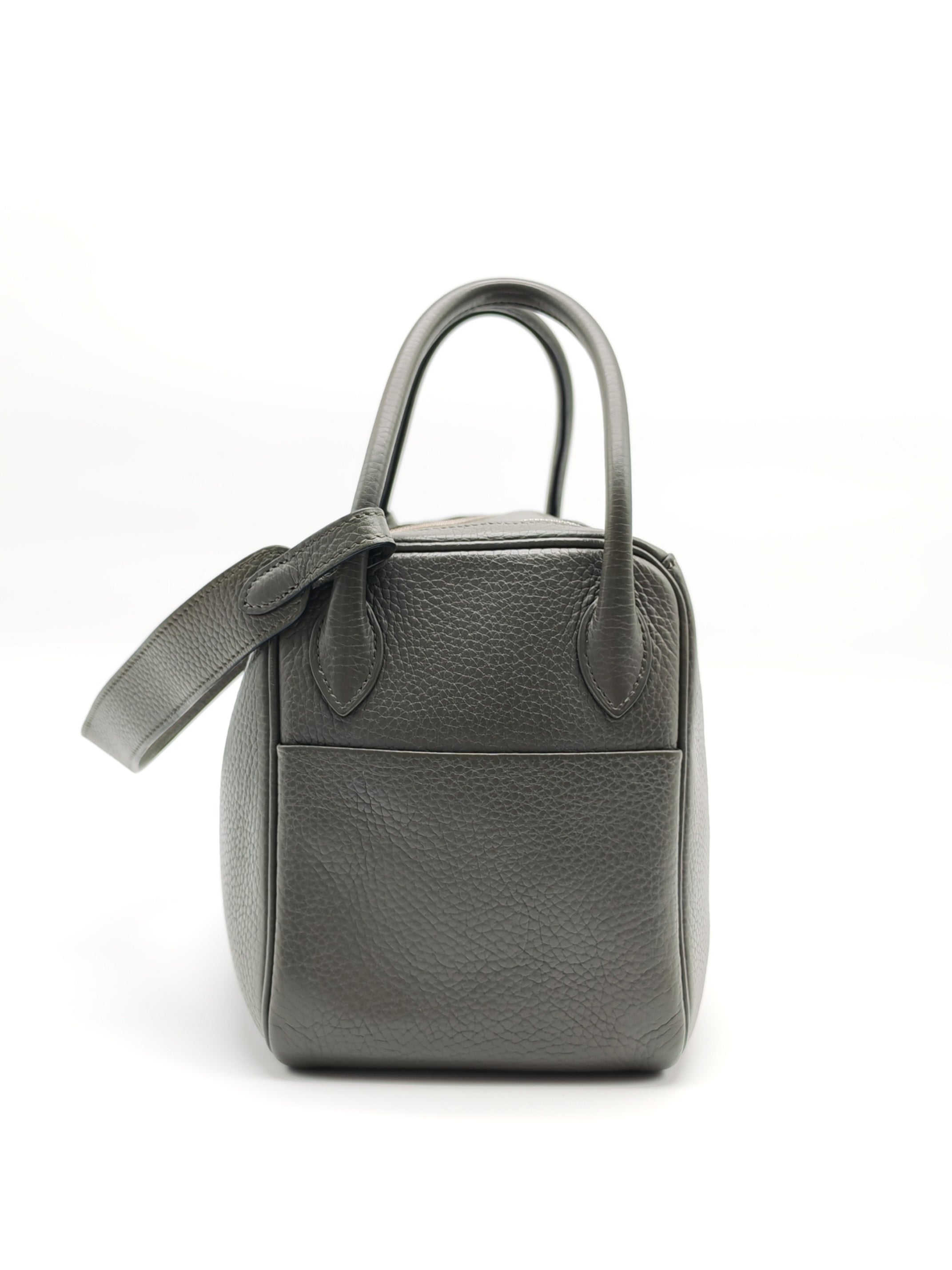 Lindy 26 Etain in Clemance Leather and Palladium Hardware Stamp X (2016) | Purse Maison Luxury Bags Shop