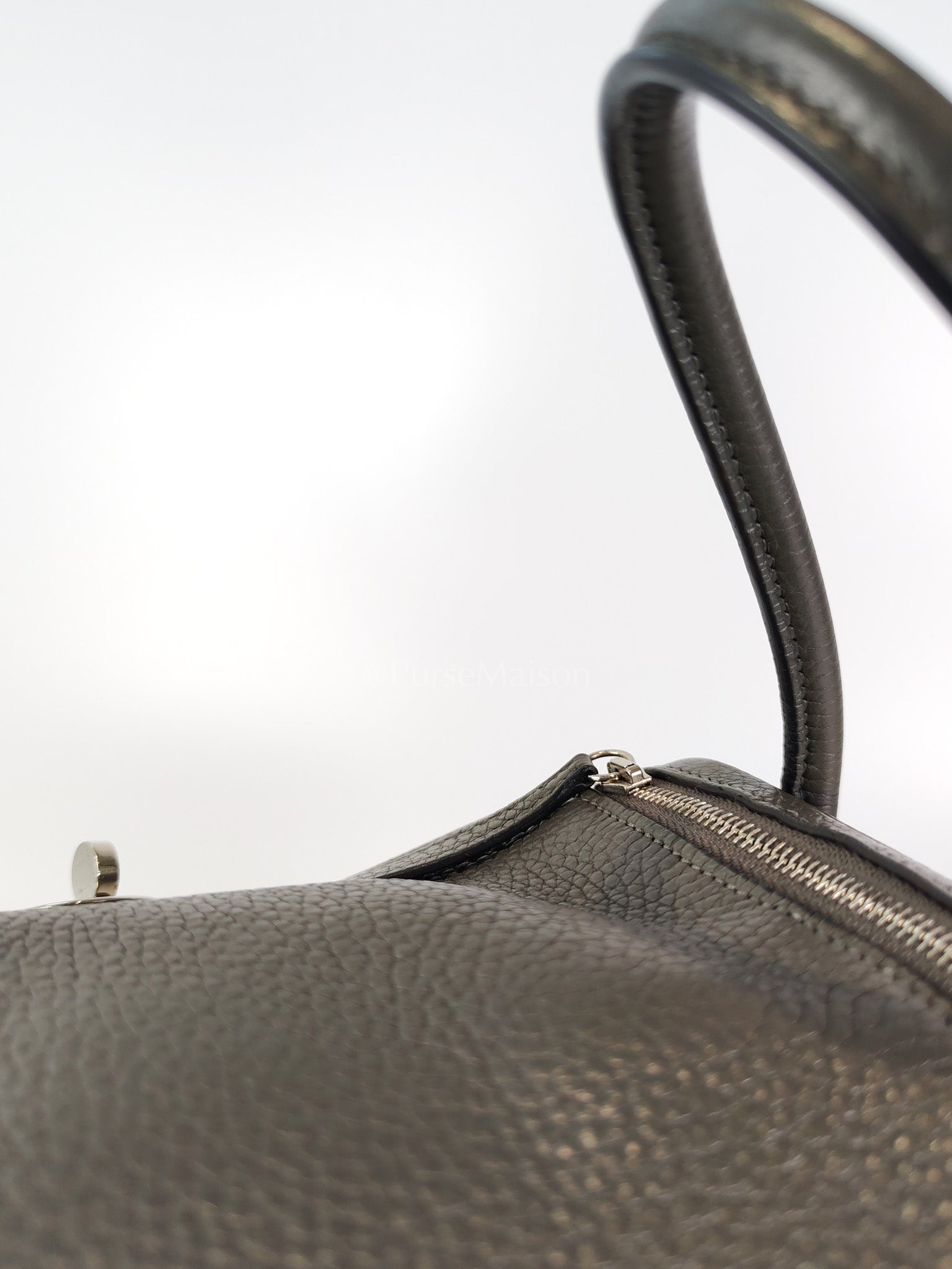 Lindy 26 Etain in Clemance Leather and Palladium Hardware Stamp X (2016) | Purse Maison Luxury Bags Shop