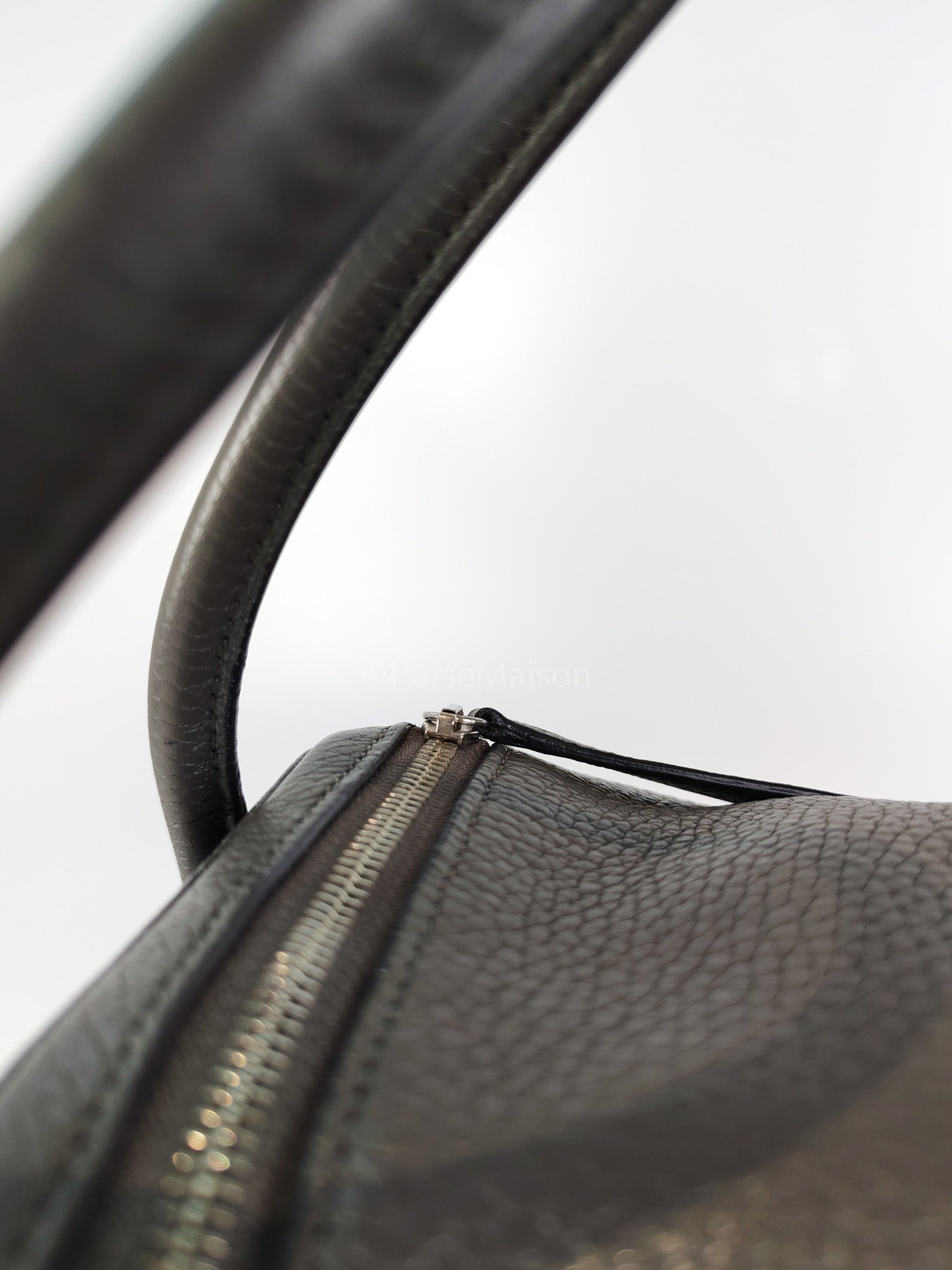 Lindy 26 Etain in Clemance Leather and Palladium Hardware Stamp X (2016) | Purse Maison Luxury Bags Shop