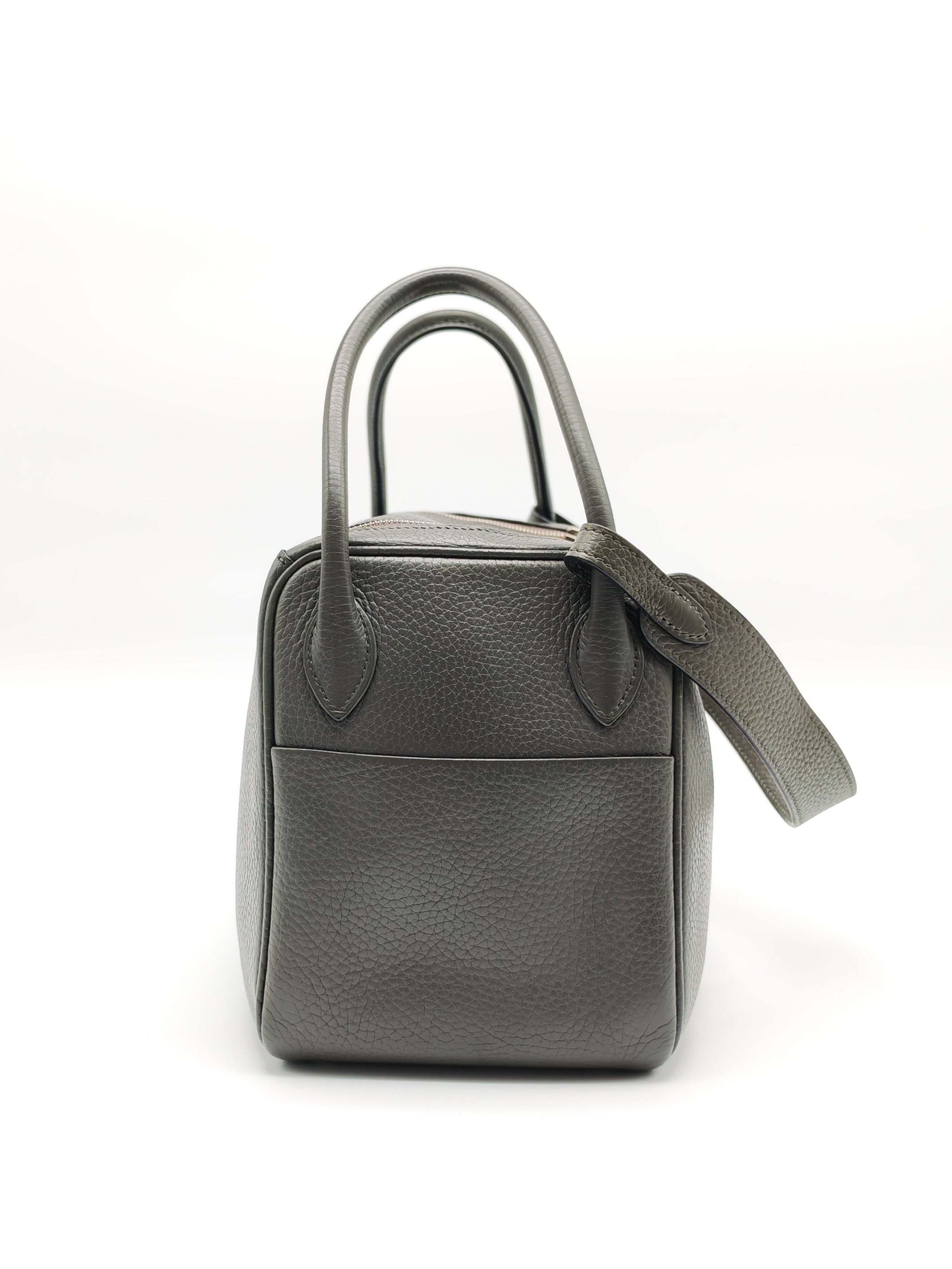 Lindy 26 Etain in Clemance Leather and Palladium Hardware Stamp X (2016) | Purse Maison Luxury Bags Shop