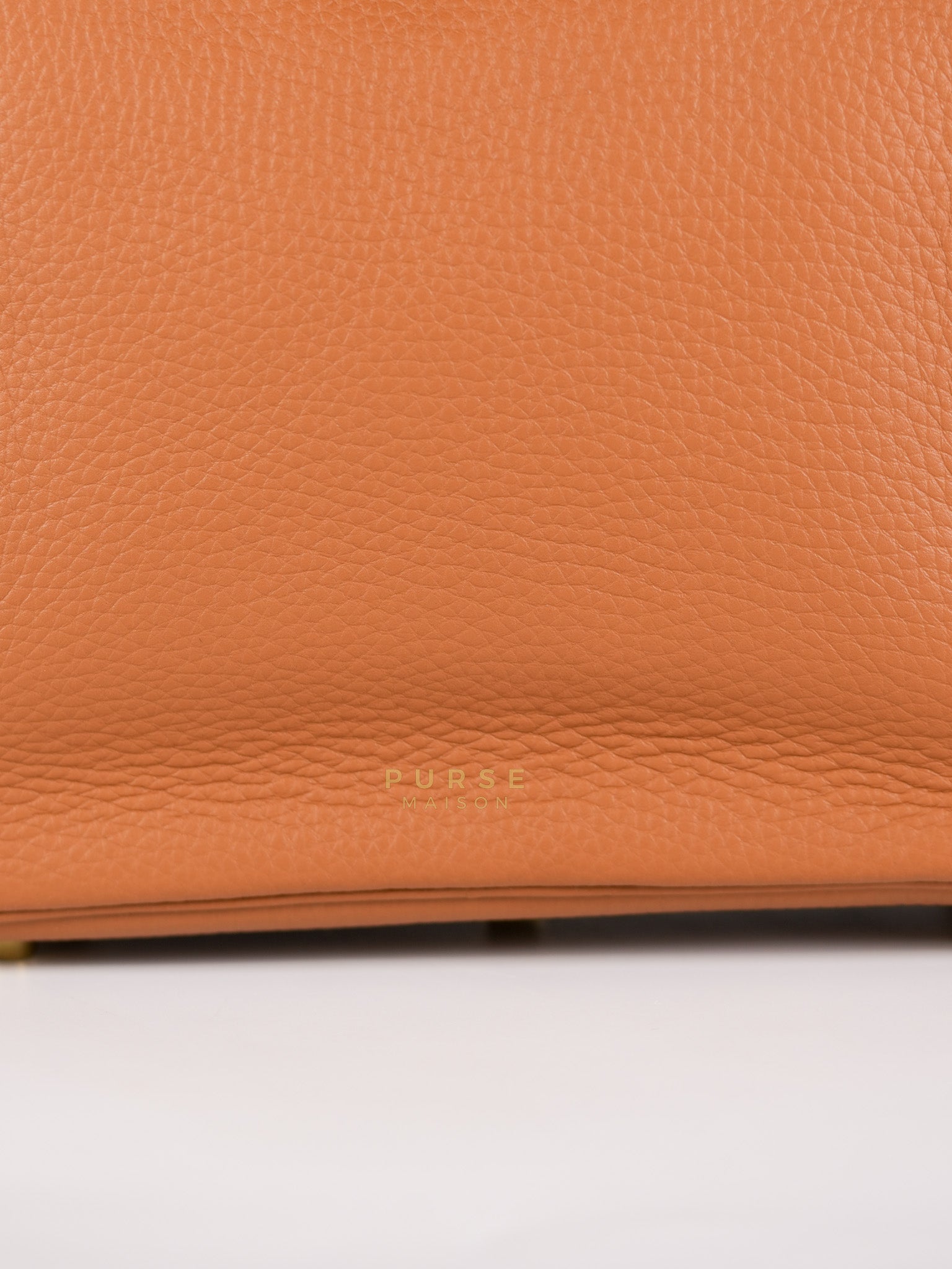 Lindy 26 in Gold Clemence Leather & Gold Hardware Stamp K(2025) | Purse Maison Luxury Bags Shop