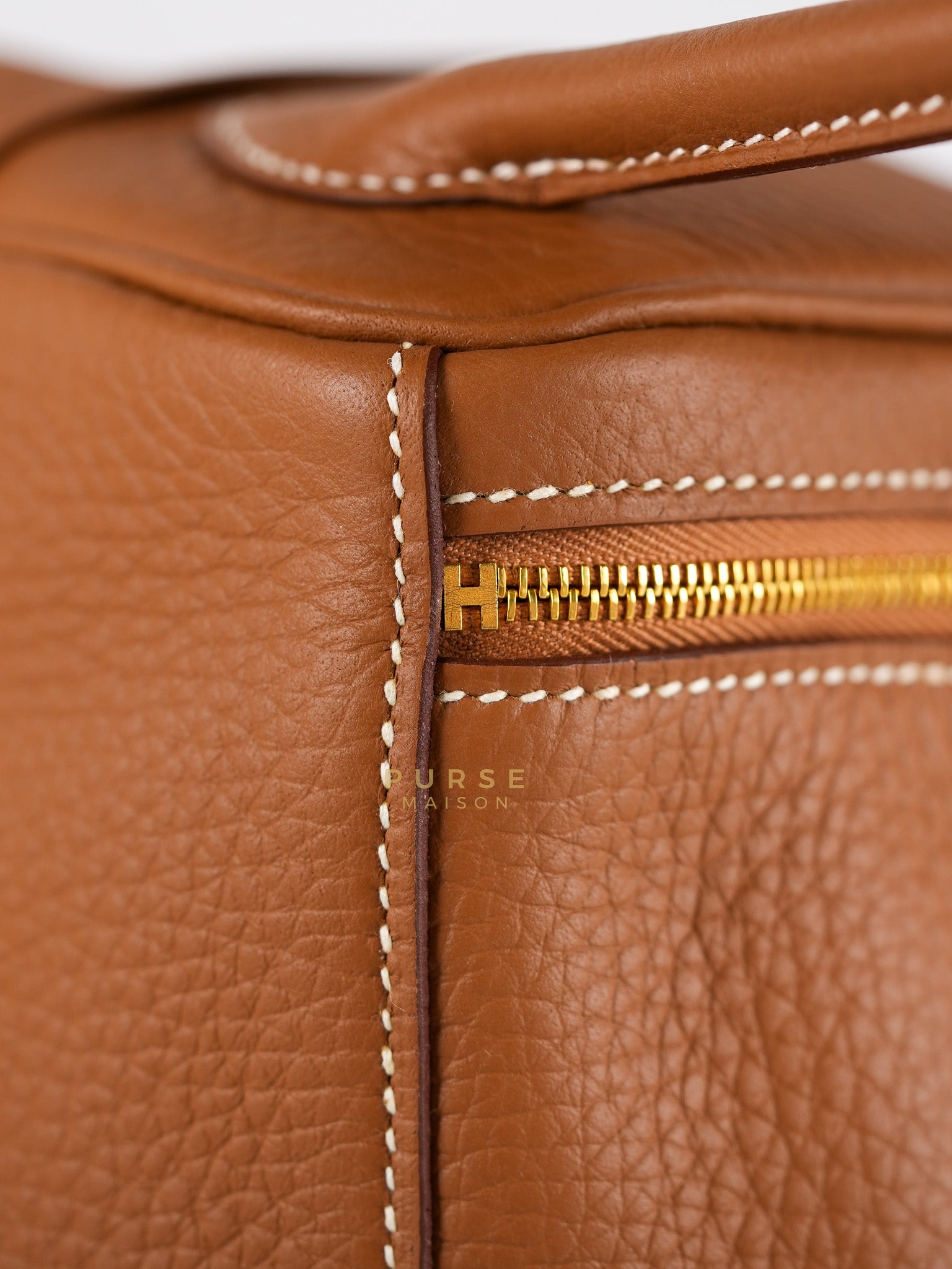 Lindy 26 in Gold Clemence Leather & Gold Hardware Stamp K(2025) | Purse Maison Luxury Bags Shop