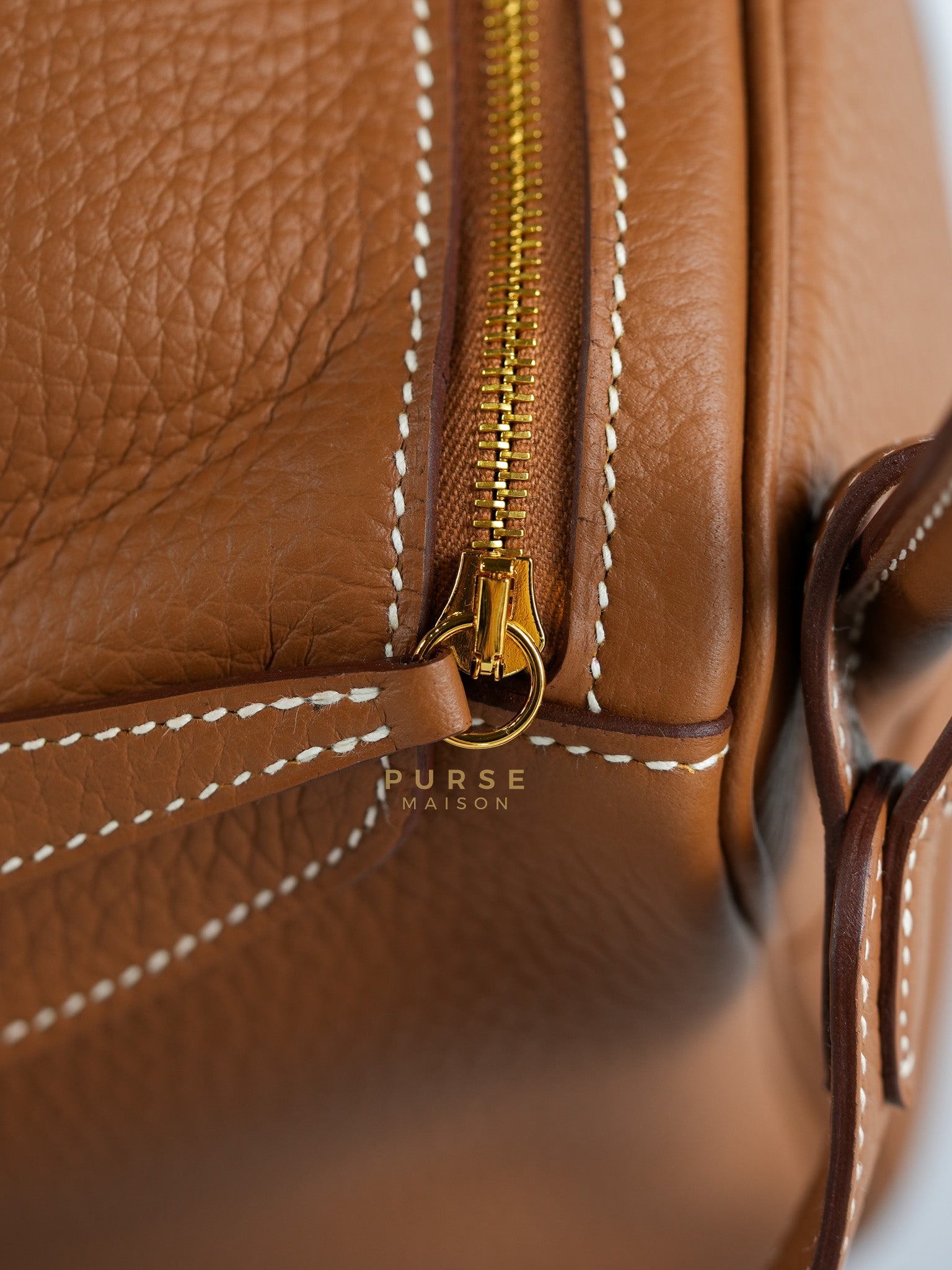 Lindy 26 in Gold Clemence Leather & Gold Hardware Stamp K(2025) | Purse Maison Luxury Bags Shop