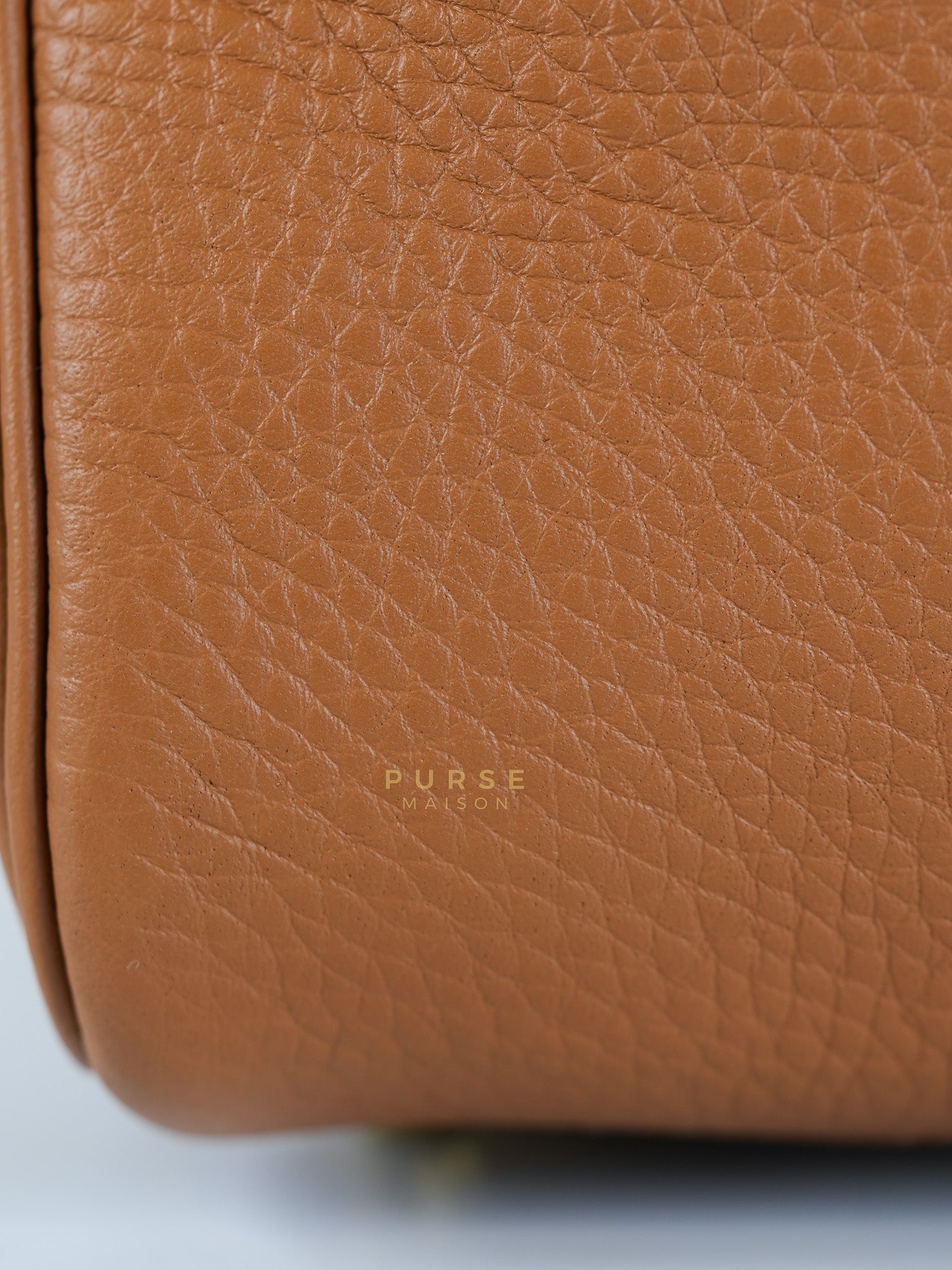 Lindy 26 in Gold Clemence Leather & Gold Hardware Stamp K(2025) | Purse Maison Luxury Bags Shop