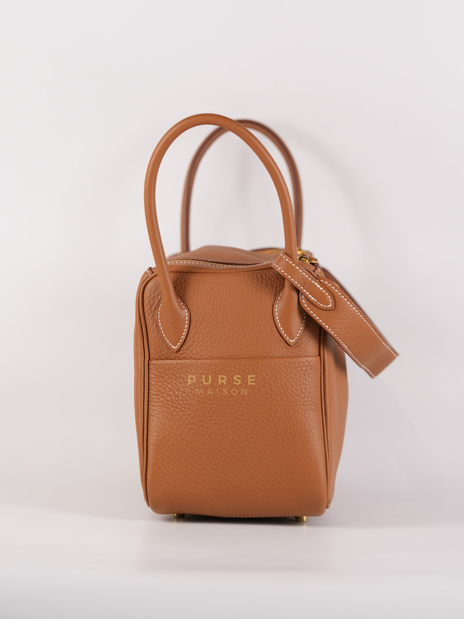 Lindy 26 in Gold Clemence Leather & Gold Hardware Stamp K(2025) | Purse Maison Luxury Bags Shop