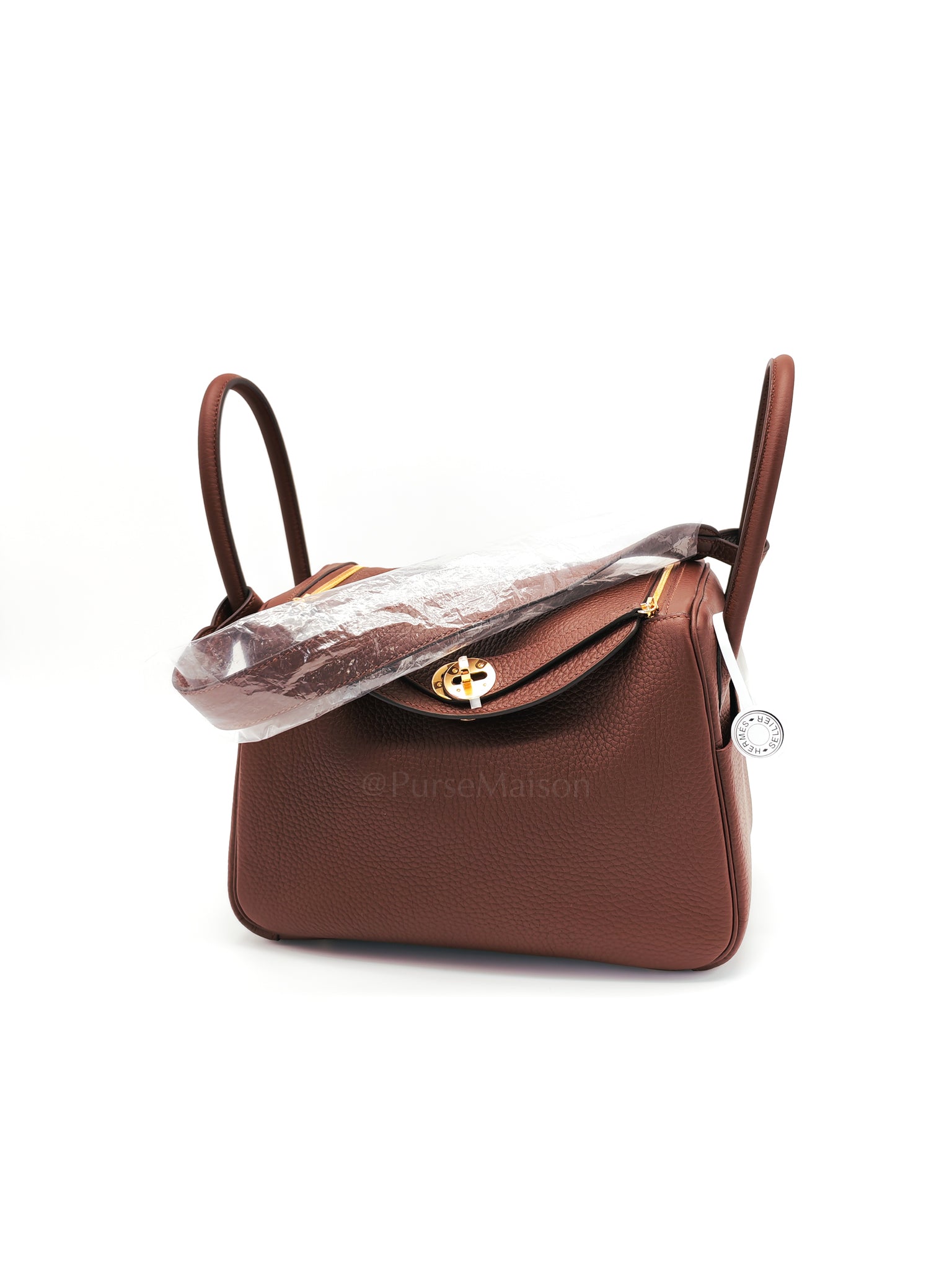 Lindy 26 Terre Clemence Leather in Gold Hardware Stamp K(2025) | Purse Maison Luxury Bags Shop