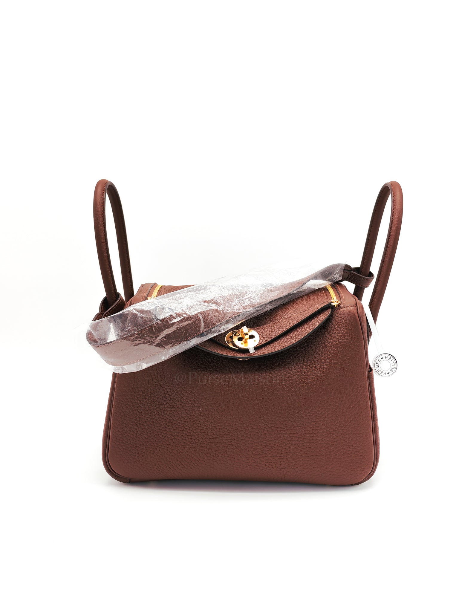 Lindy 26 Terre Clemence Leather in Gold Hardware Stamp K(2025) | Purse Maison Luxury Bags Shop