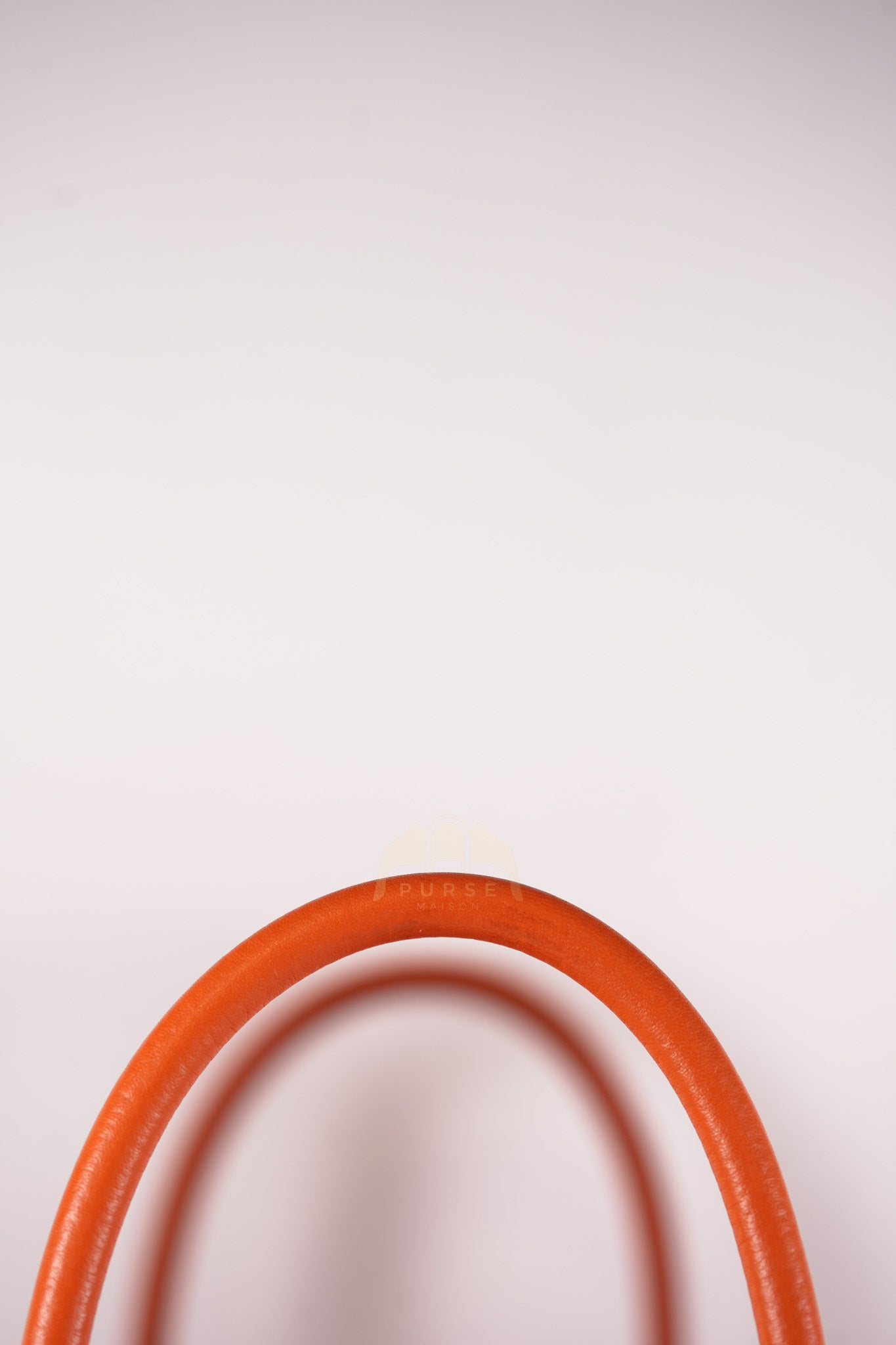 Lindy 34 in Orange Clemence Leather Palladium Hardware Stamp T(2015) | Purse Maison Luxury Bags Shop