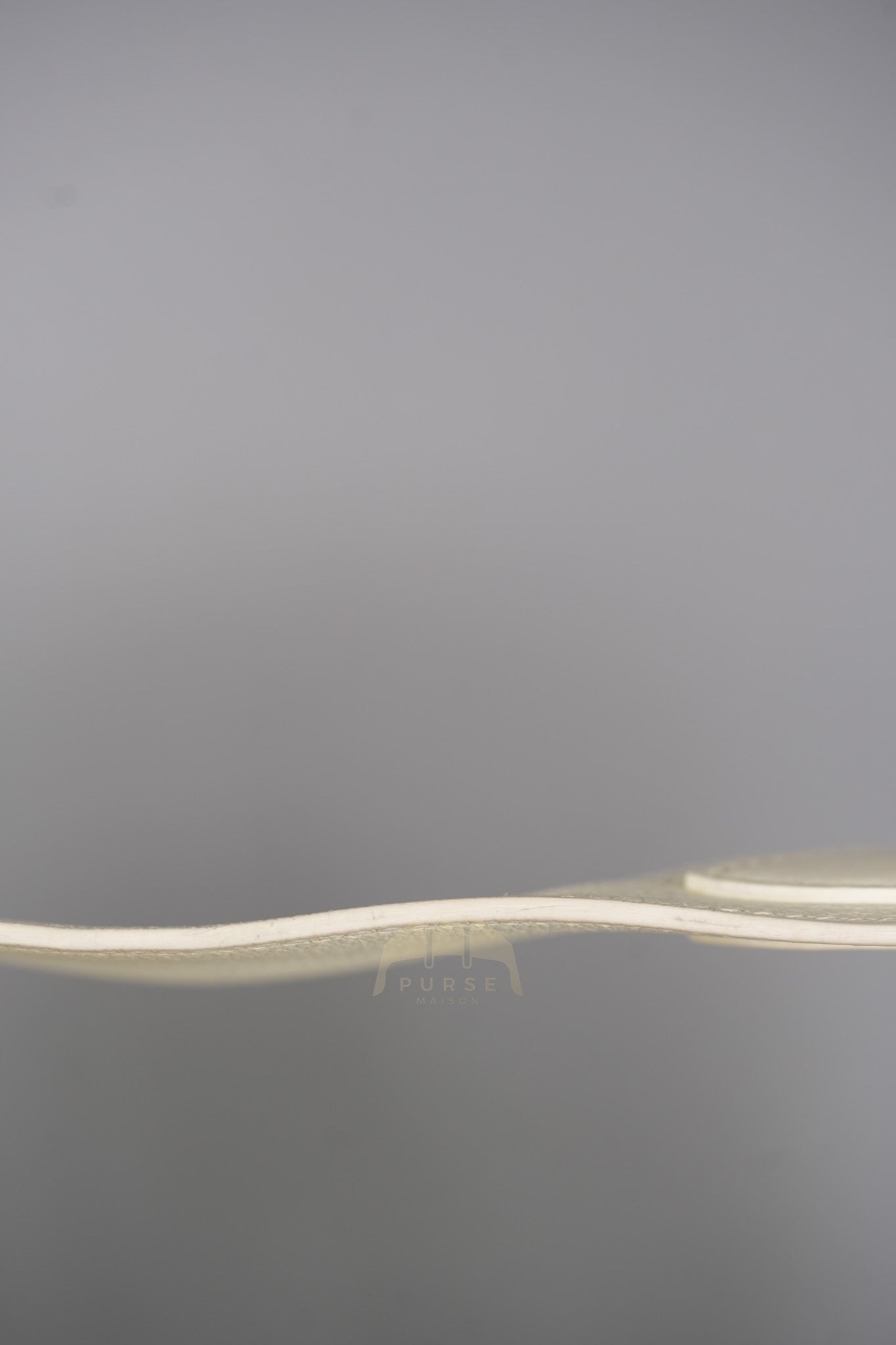 Lindy 30 in White Evercolor Leather & Palladium Hardware Stamp Square K (2007) | Purse Maison Luxury Bags Shop