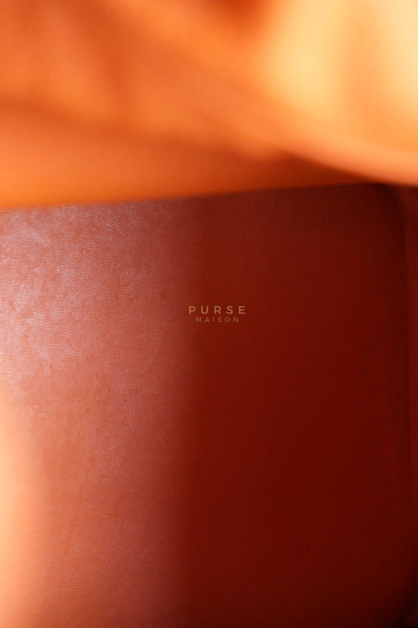 Lindy 36 Orange Clemence Leather Palladium Hardware Stamp Square O(2011) | Purse Maison Luxury Bags Shop