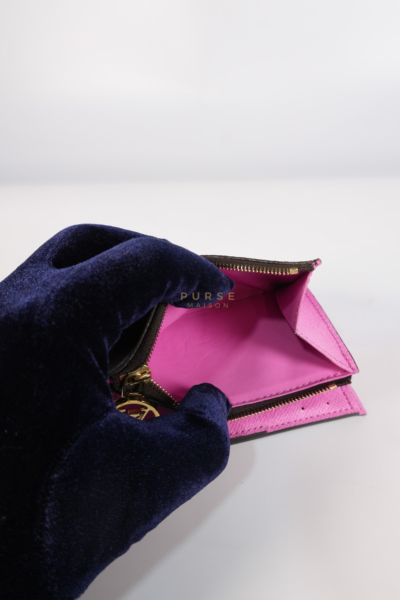 Lisa Wallet in Monogram Canvas (Microchip) | Purse Maison Luxury Bags Shop