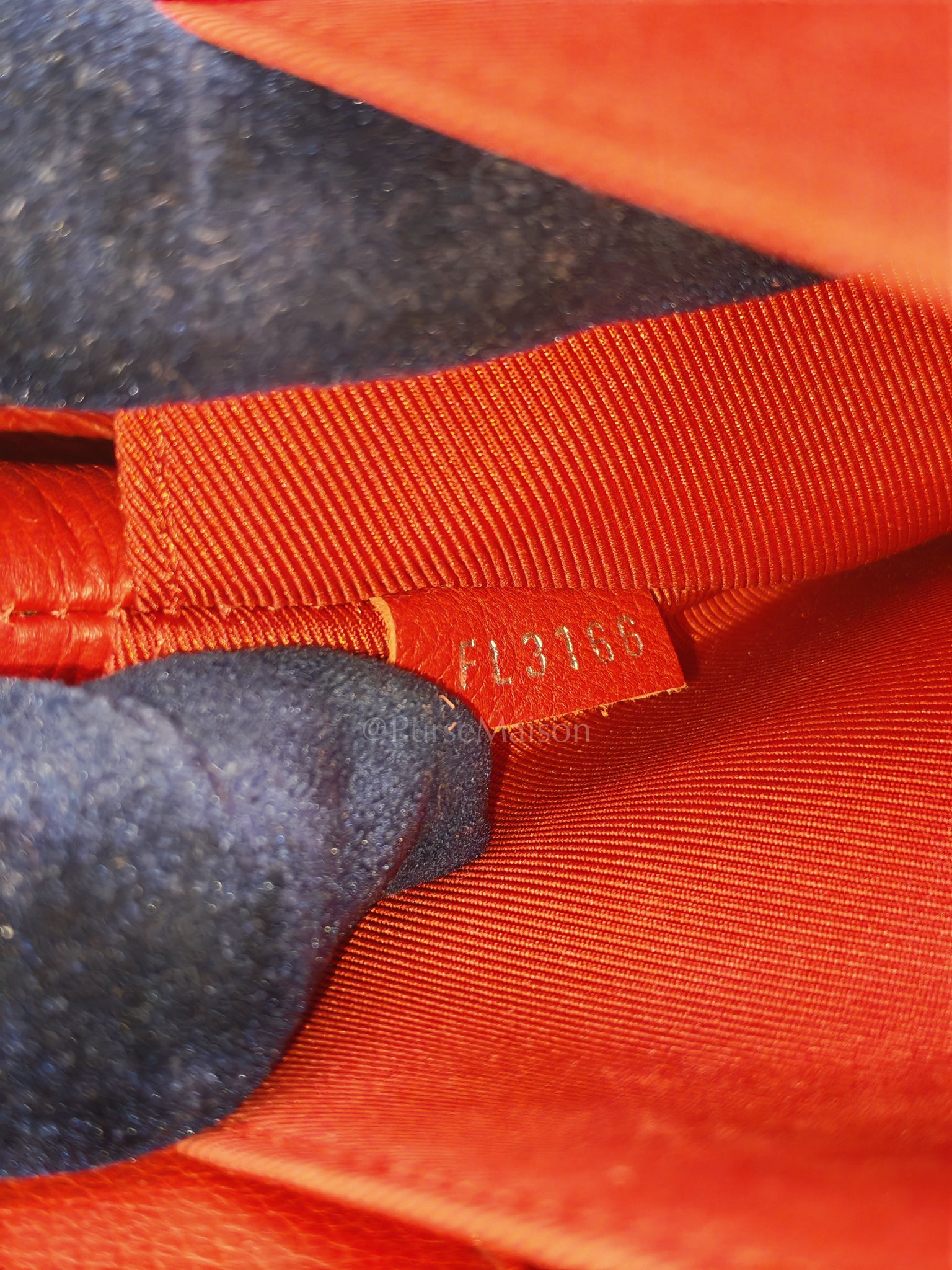 LockMe II 2 Way Handbag Red/Brown/Navy Silver Hardware (Microchip) | Purse Maison Luxury Bags Shop