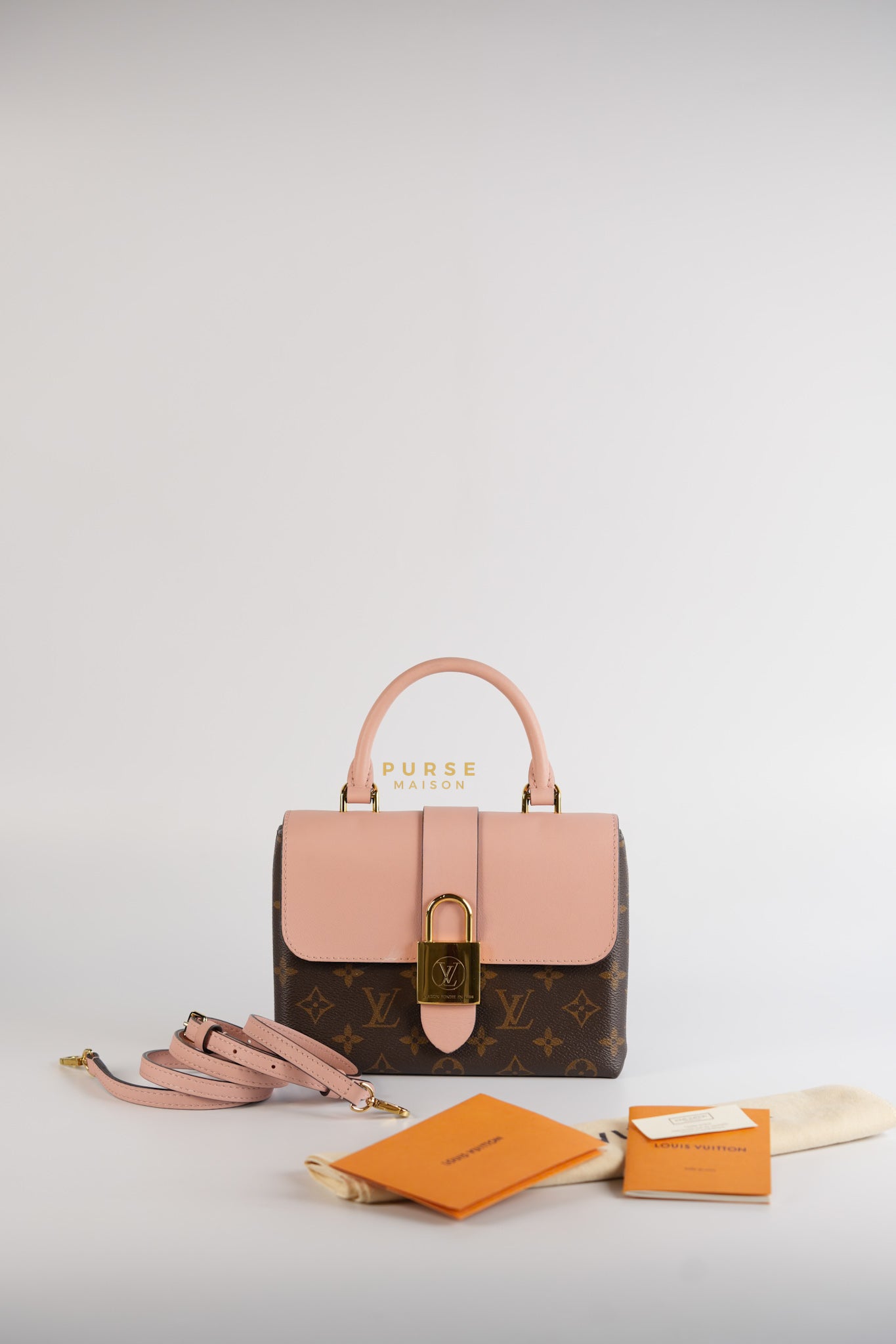 Locky BB in Rose Monogram Canvas (Date code: DU4119) | Purse Maison Luxury Bags Shop