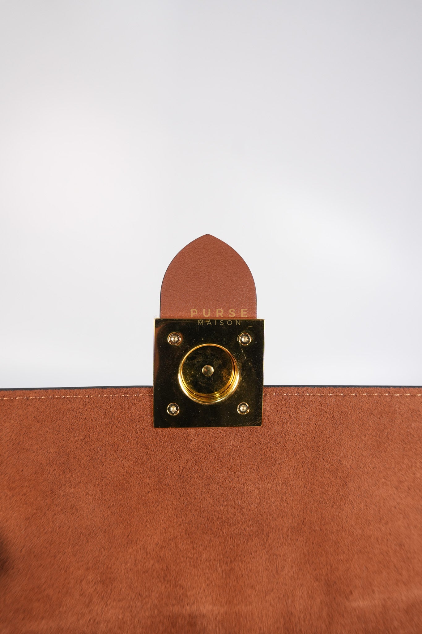 Locky BB Monogram Canvas and Smooth Brown Leather (Microchip) | Purse Maison Luxury Bags Shop