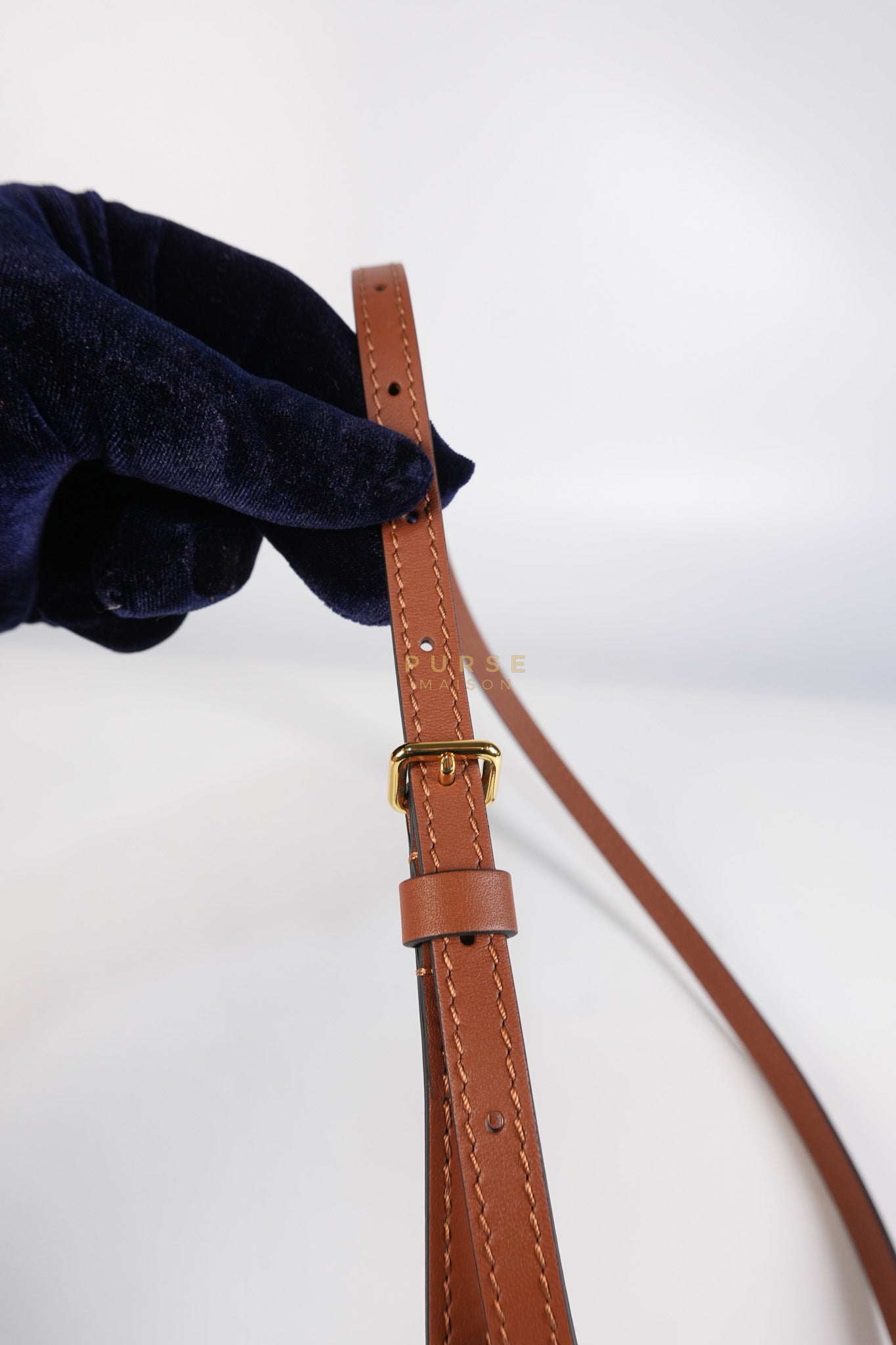 Locky BB Monogram Canvas and Smooth Brown Leather (Microchip) | Purse Maison Luxury Bags Shop