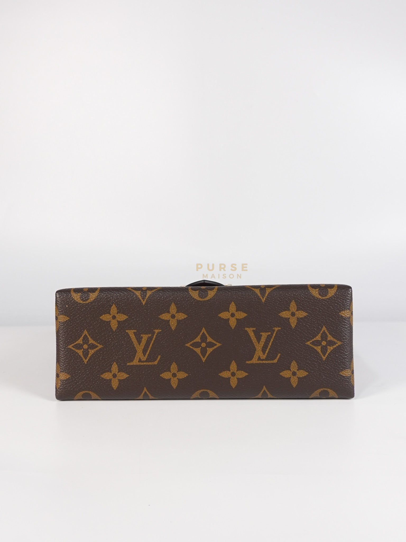 Locky BB Monogram Canvas and Smooth Brown Leather (Microchip) | Purse Maison Luxury Bags Shop