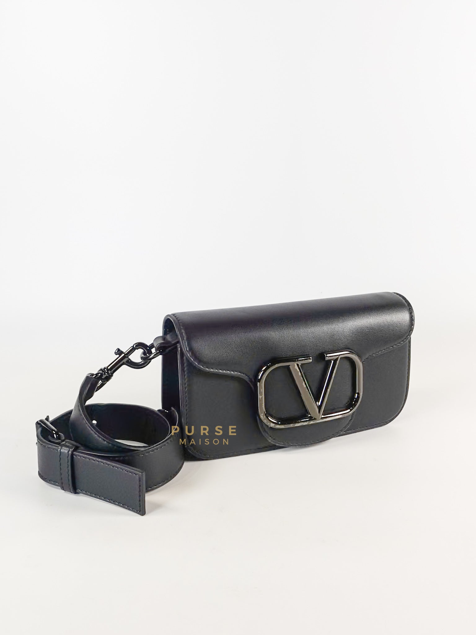 Loco Mini Shoulder Bag in Noir | Purse Maison Luxury Bags Shop