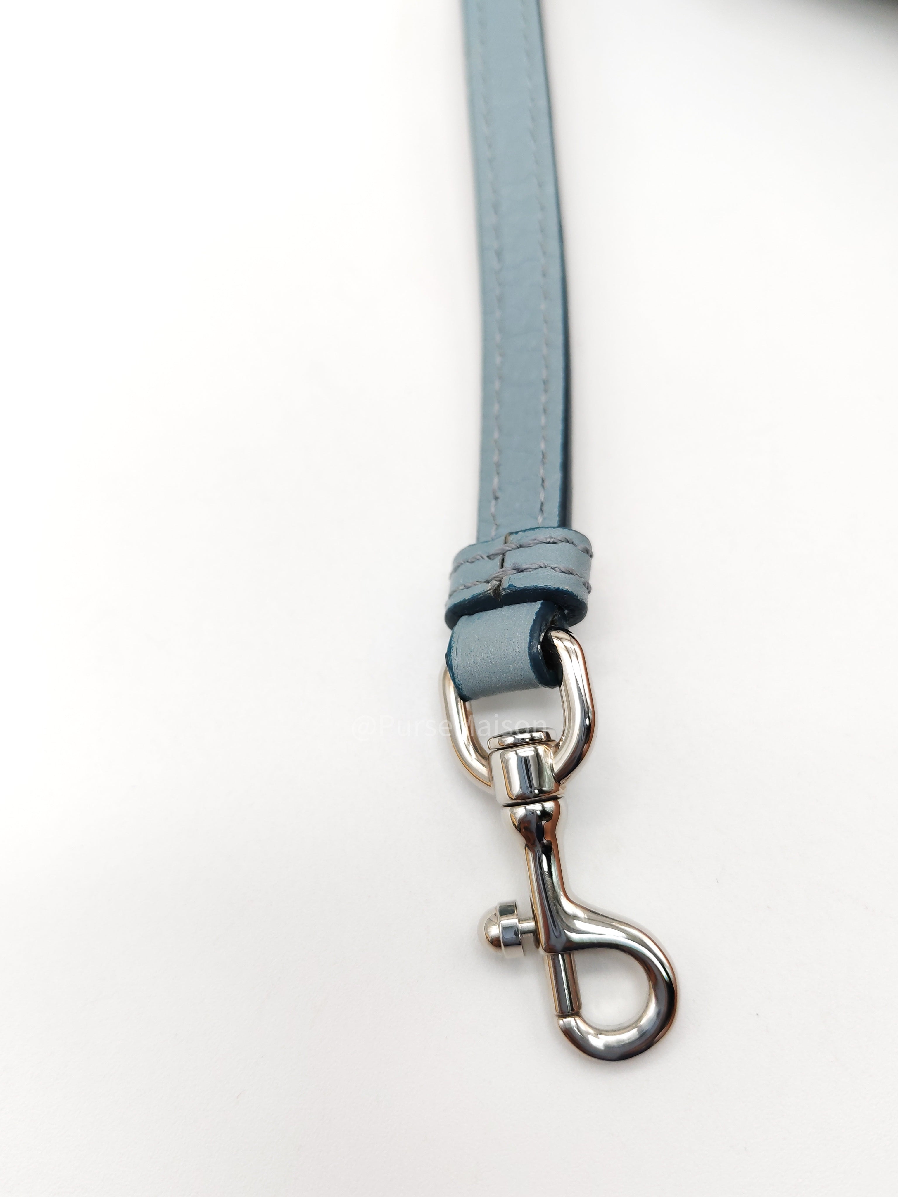 Loewe Amazon Small Stone Blue Soft Graine Calfskin Leather Shoulder Bag | Purse Maison Luxury Bags Shop