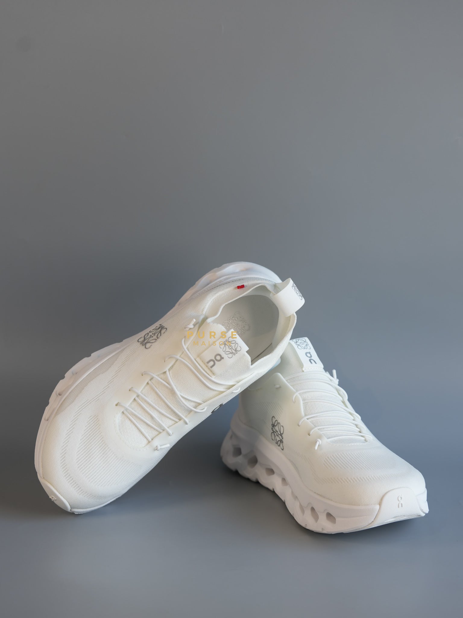 Cloudtilt All White Sneakers Size 42 EU | Purse Maison