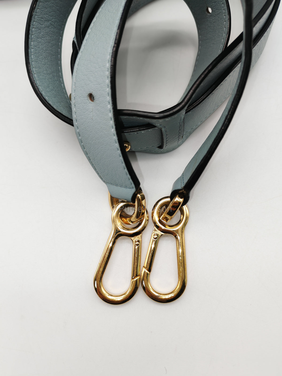 Loewe Puzzle Bag Small in Multi-tone Blue/Aqua Colorway Calfskin Leather and Gold Hardware | Purse Maison Luxury Bags Shop