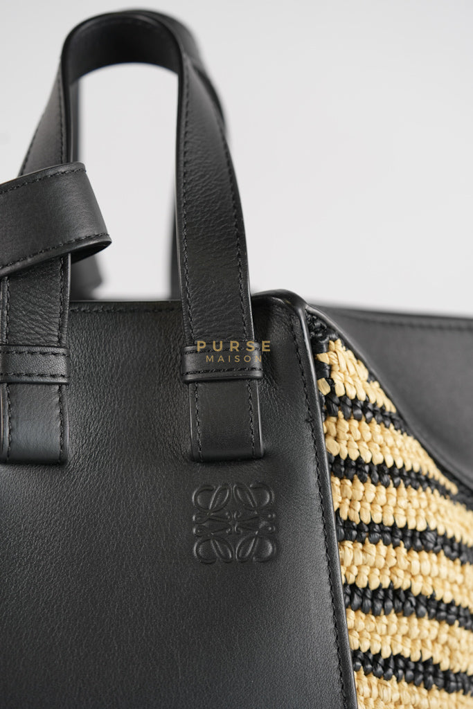 Loewe X Ibiza Hammock Compact Striped Bag | Purse Maison Luxury Bags Shop