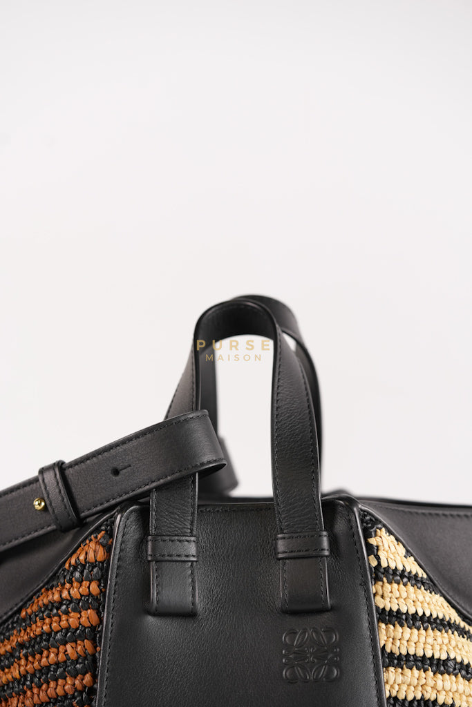 Loewe X Ibiza Hammock Compact Striped Bag | Purse Maison Luxury Bags Shop