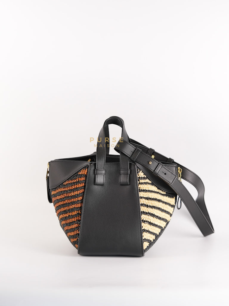Loewe X Ibiza Hammock Compact Striped Bag | Purse Maison Luxury Bags Shop