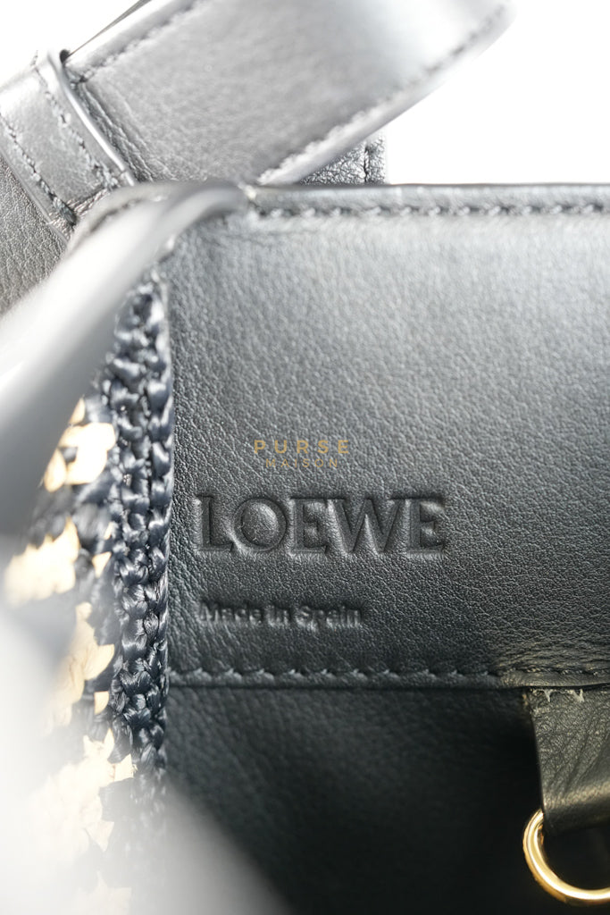 Loewe X Ibiza Hammock Compact Striped Bag | Purse Maison Luxury Bags Shop