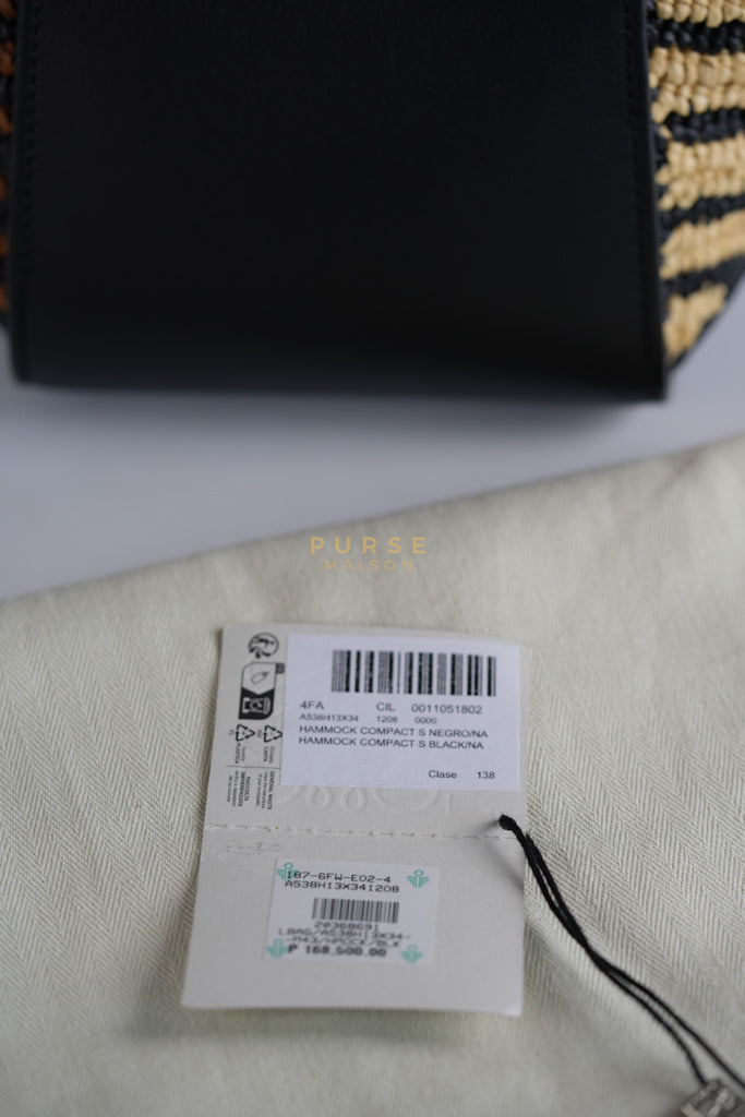 Loewe X Ibiza Hammock Compact Striped Bag | Purse Maison Luxury Bags Shop