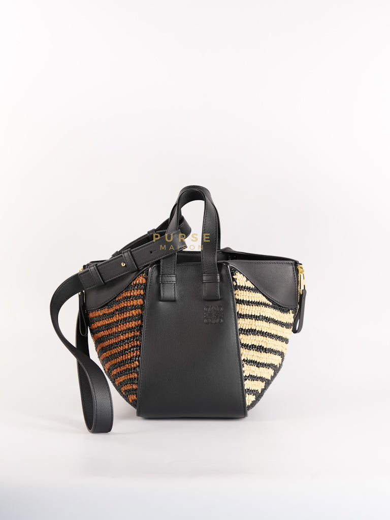 Loewe X Ibiza Hammock Compact Striped Bag | Purse Maison Luxury Bags Shop