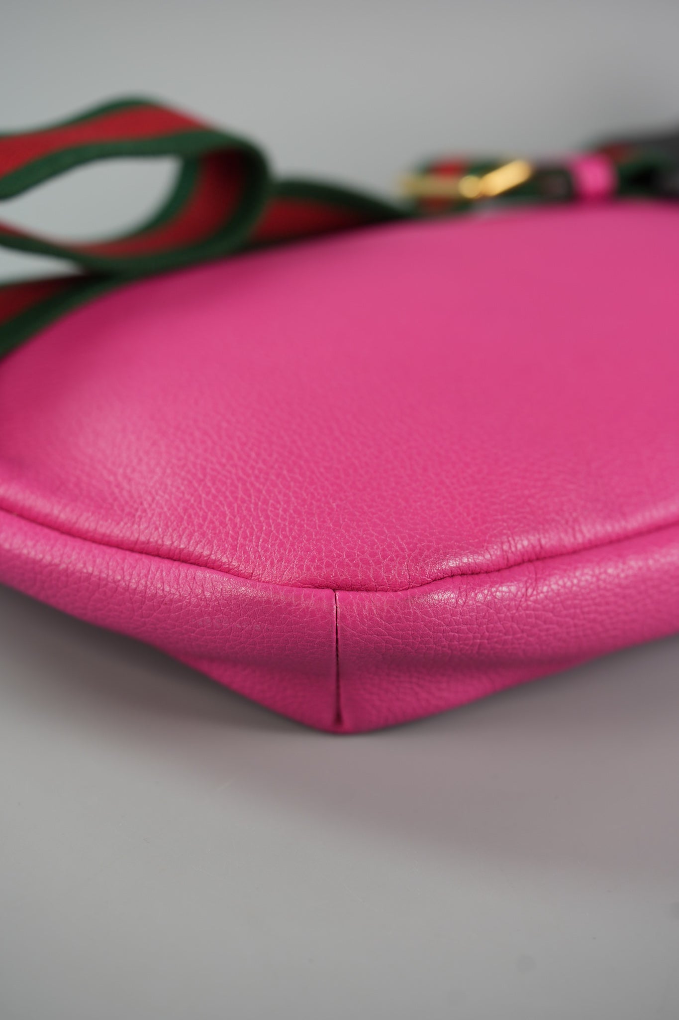 Logo Bum Bag in Pink Leather | Purse Maison Luxury Bags Shop