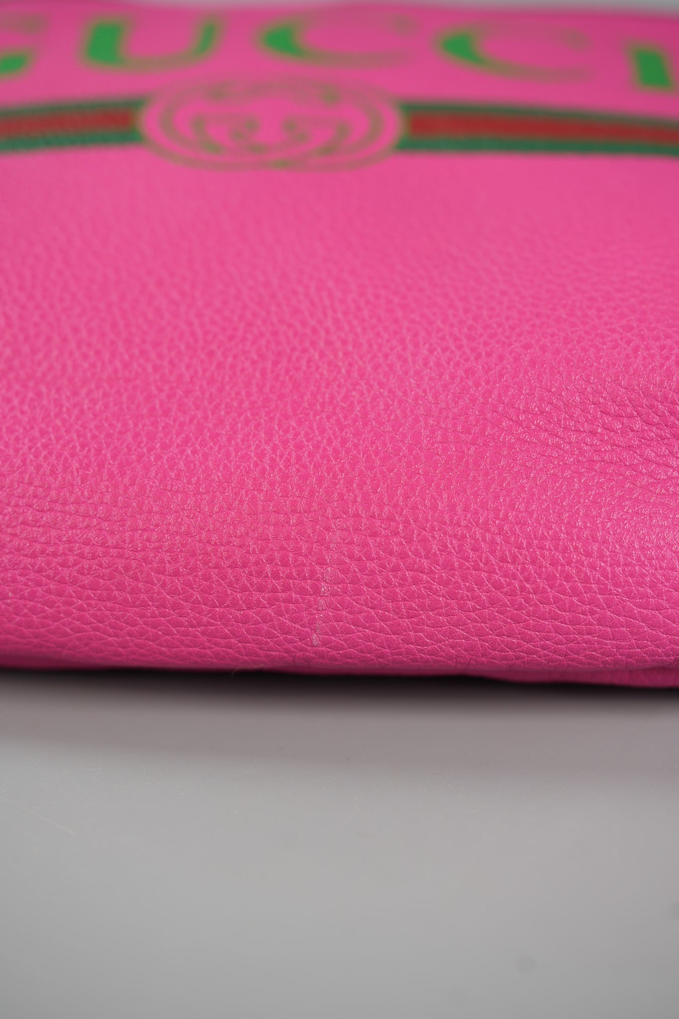 Logo Bum Bag in Pink Leather | Purse Maison Luxury Bags Shop