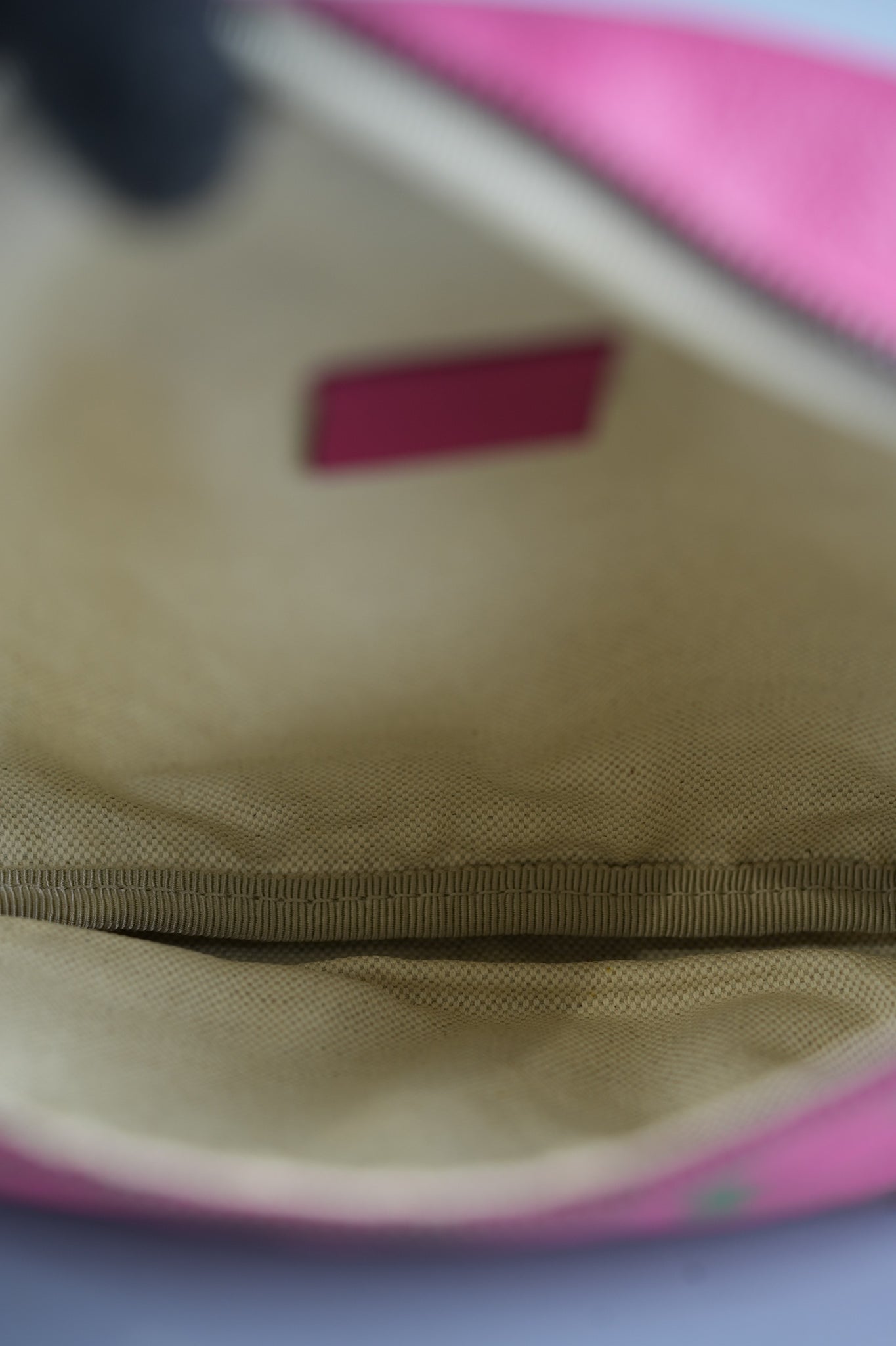 Logo Bum Bag in Pink Leather | Purse Maison Luxury Bags Shop