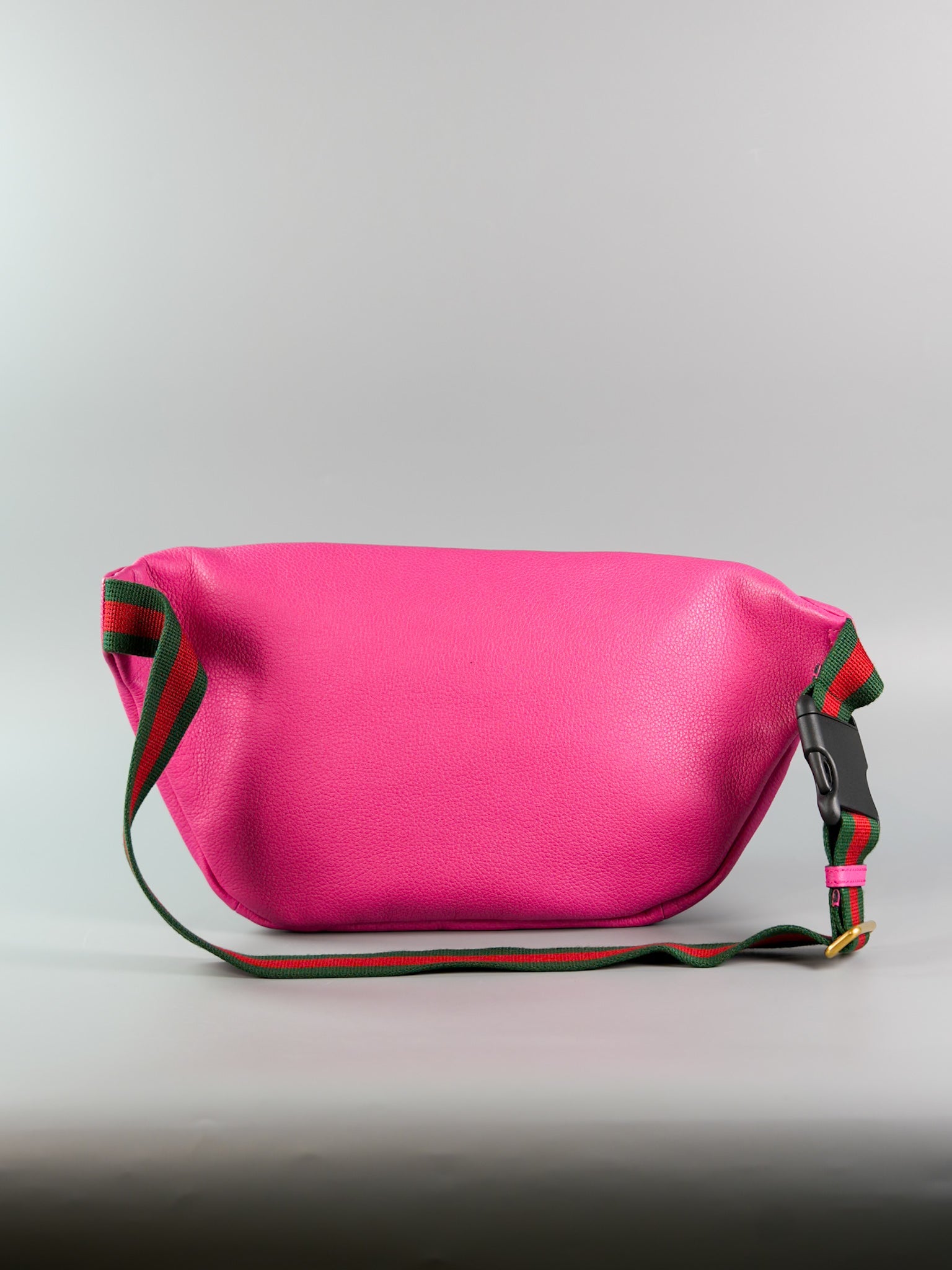 Logo Bum Bag in Pink Leather | Purse Maison Luxury Bags Shop